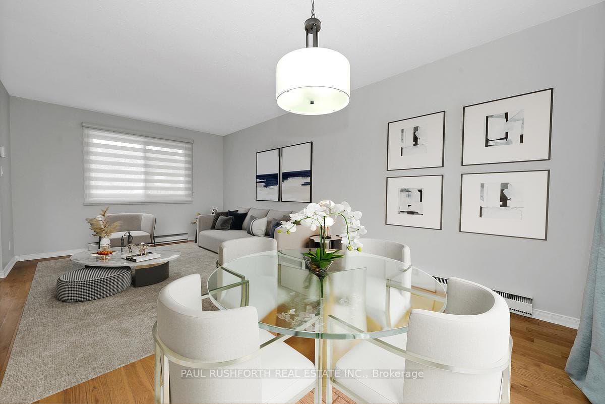 Virtually Staged-Dining/Living Area