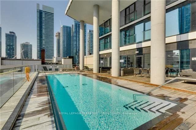Rooftop pool