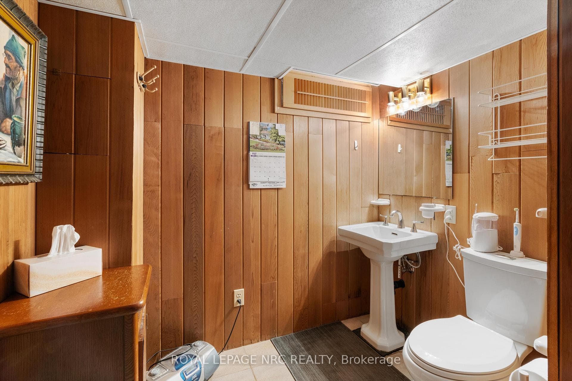 Basement Bathroom with Shower!