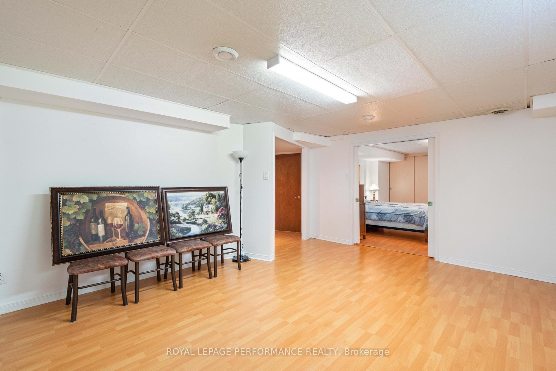 Finished basement