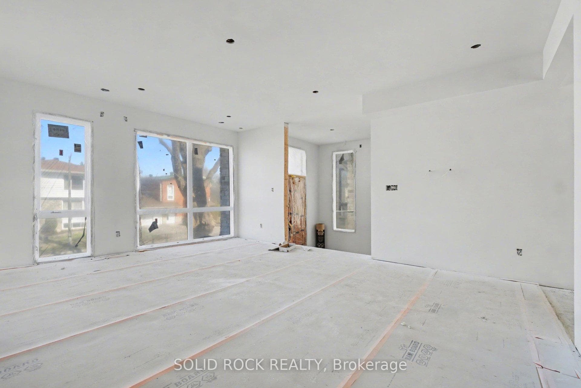 Front Entry into Family Room