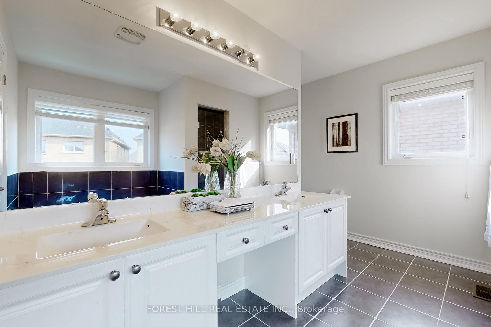 Primary five-piece ensuite bathroom