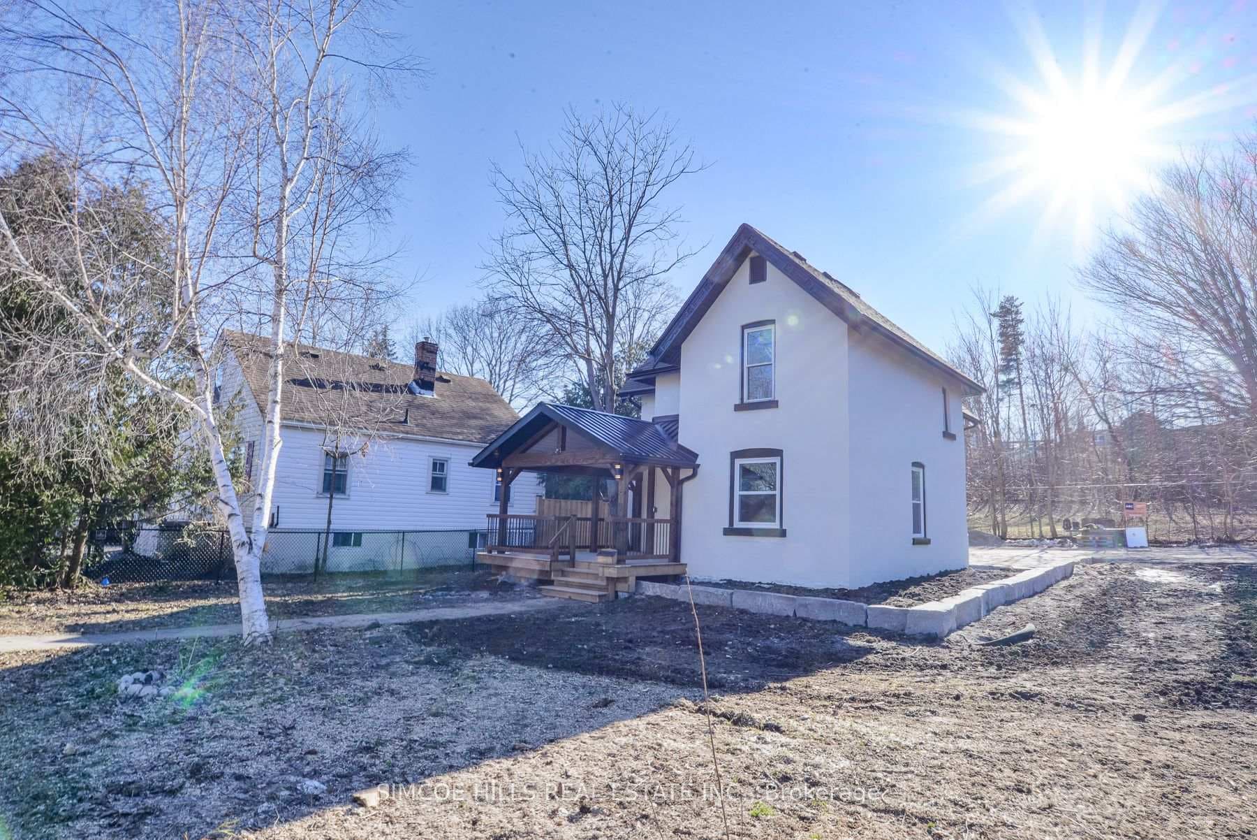 Front View of home from Matchedash St.