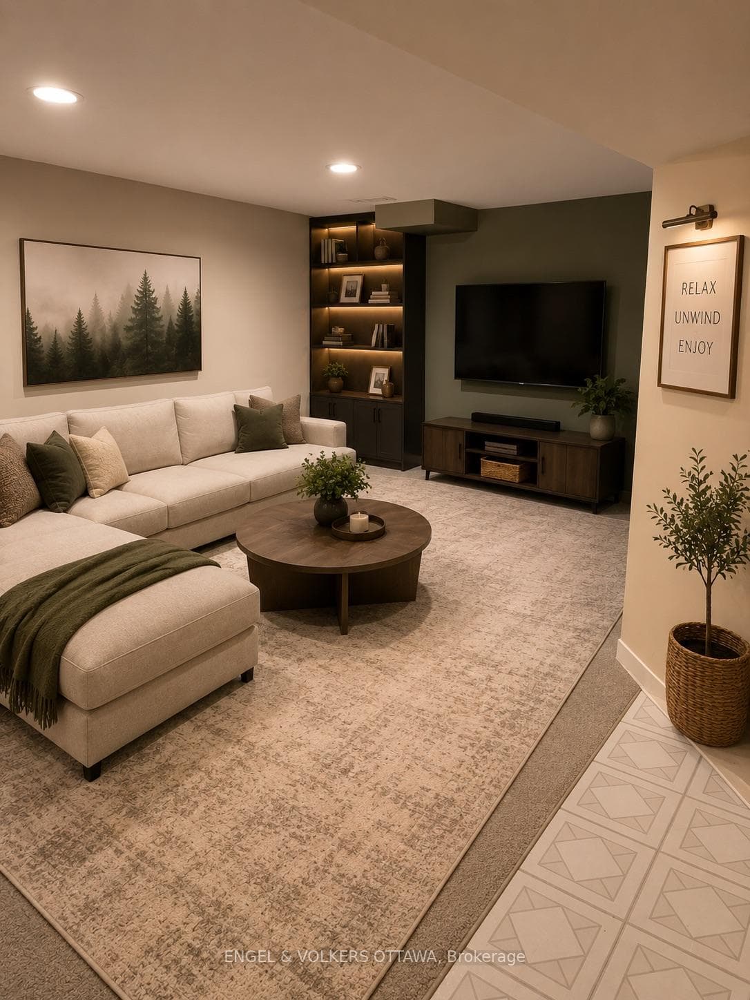 Virtually updated and staged