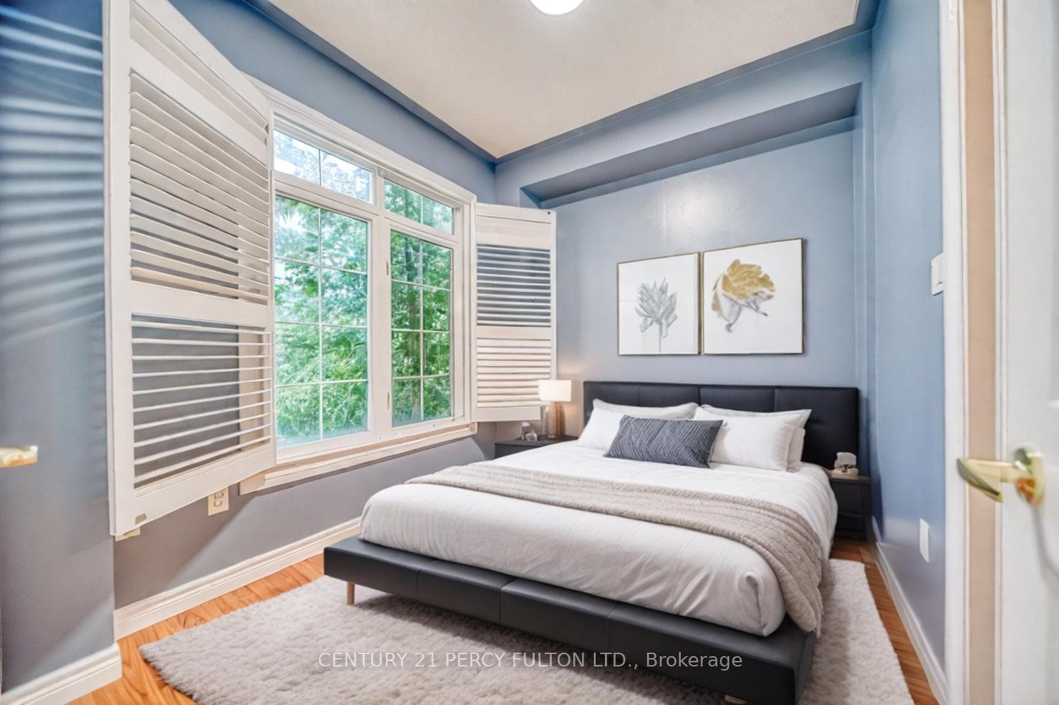 Virtually Staged Bedroom