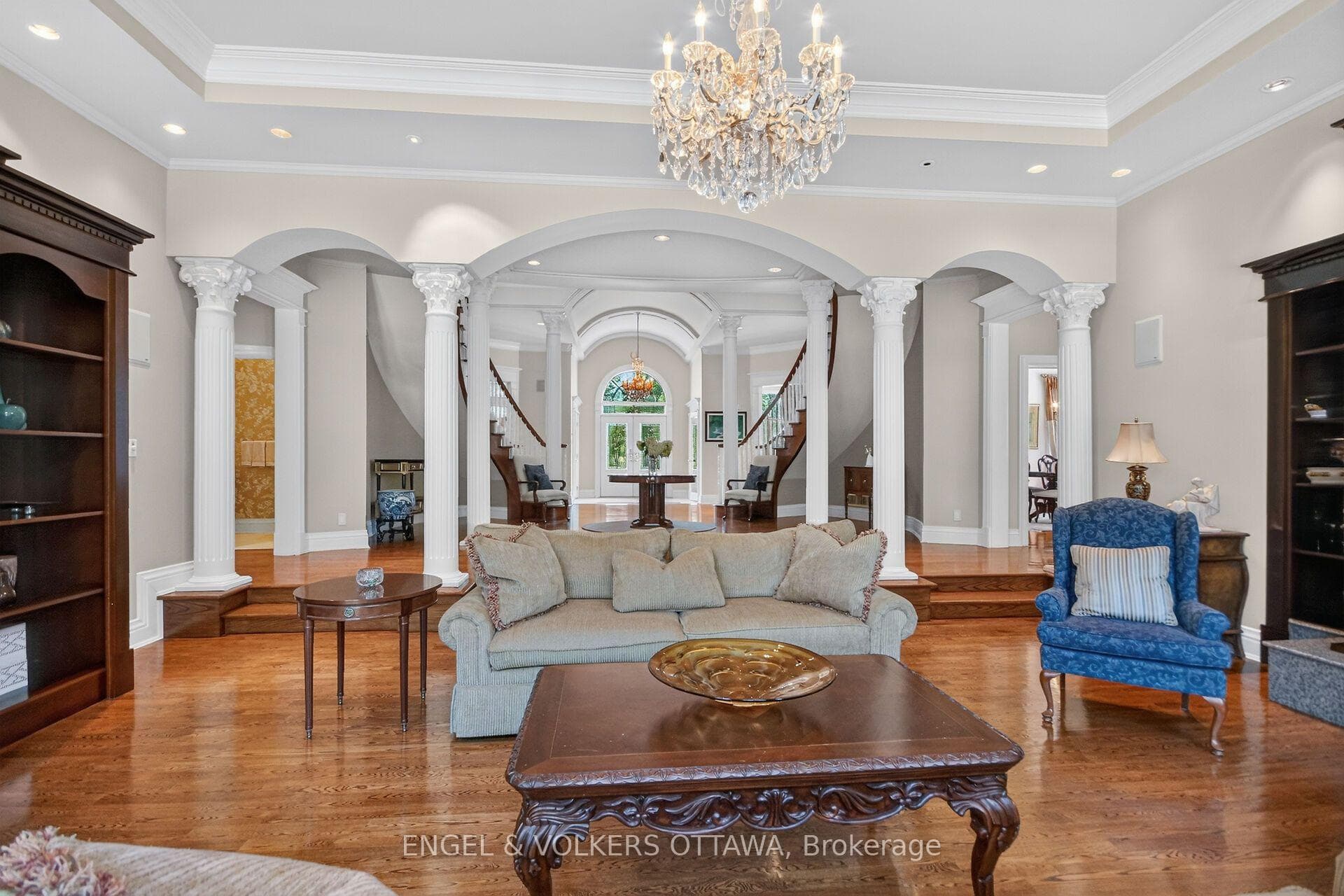 Sunken living room