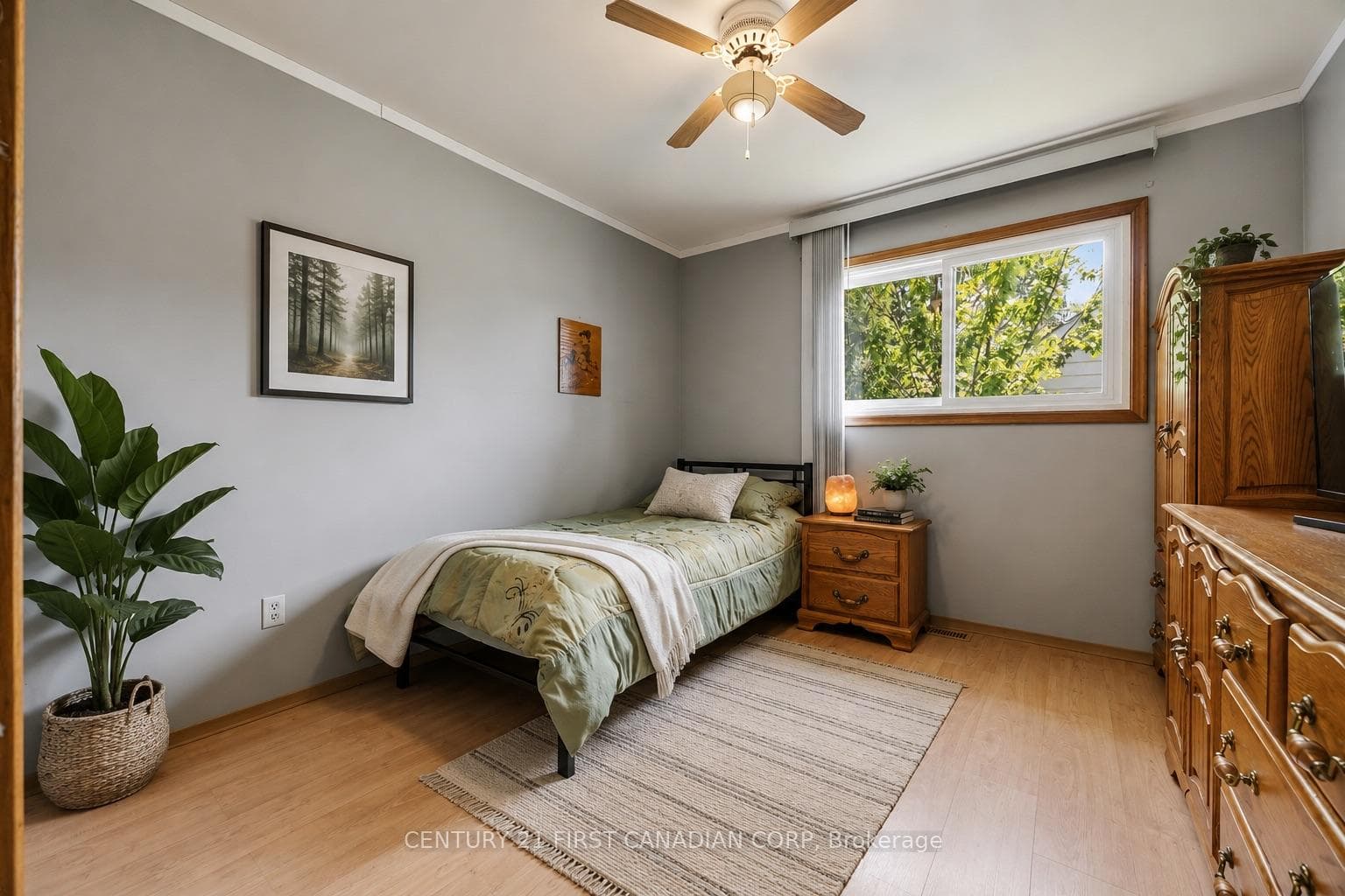 room has been lightly virtually staged