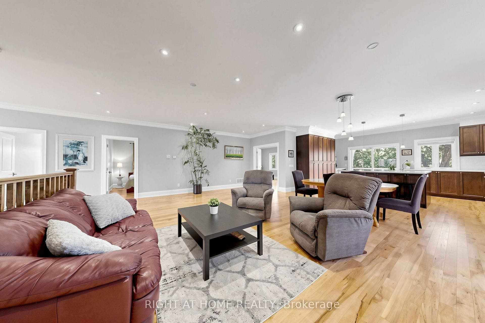 LIVING AREA OPEN TO DINING