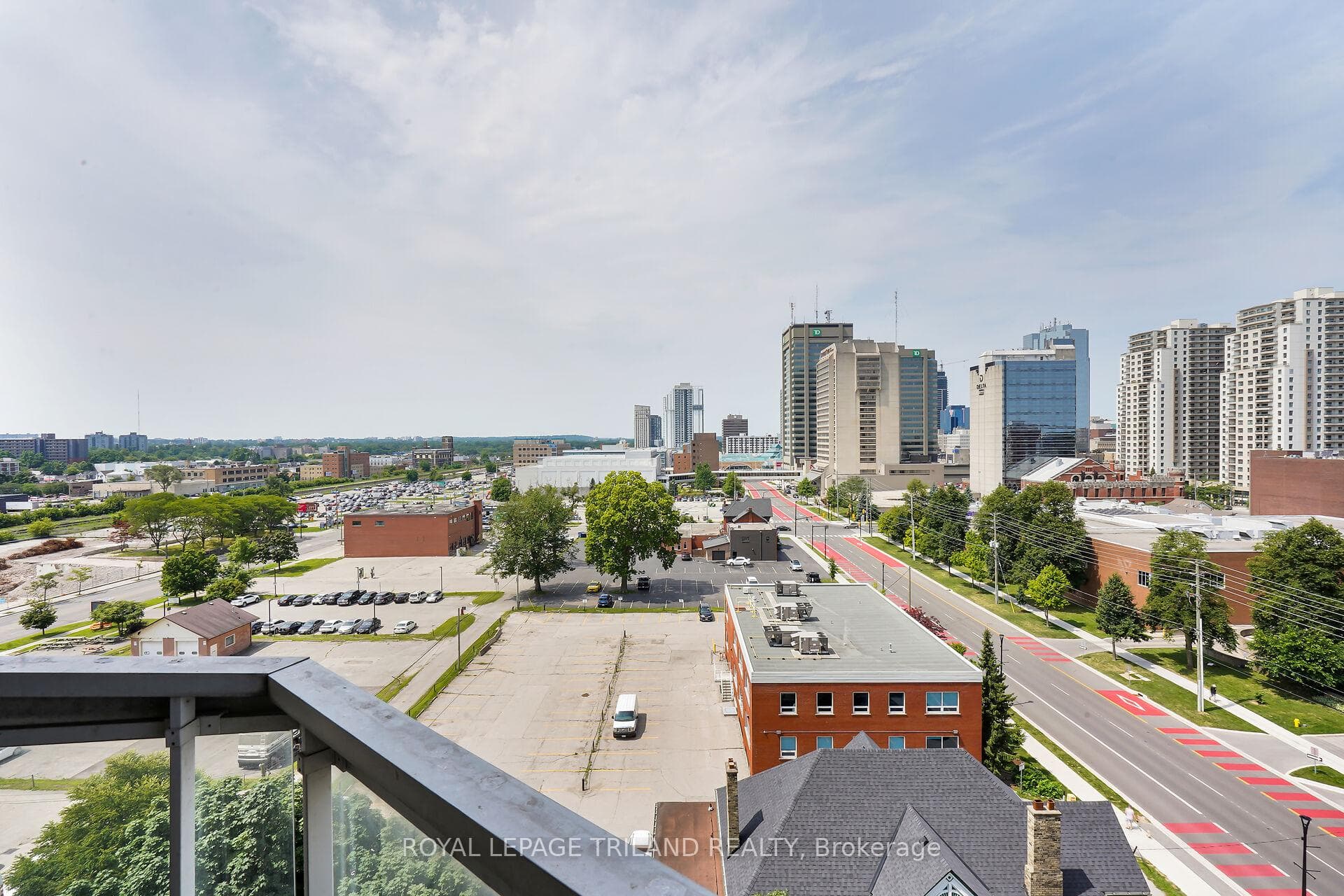 Great view from the balcony