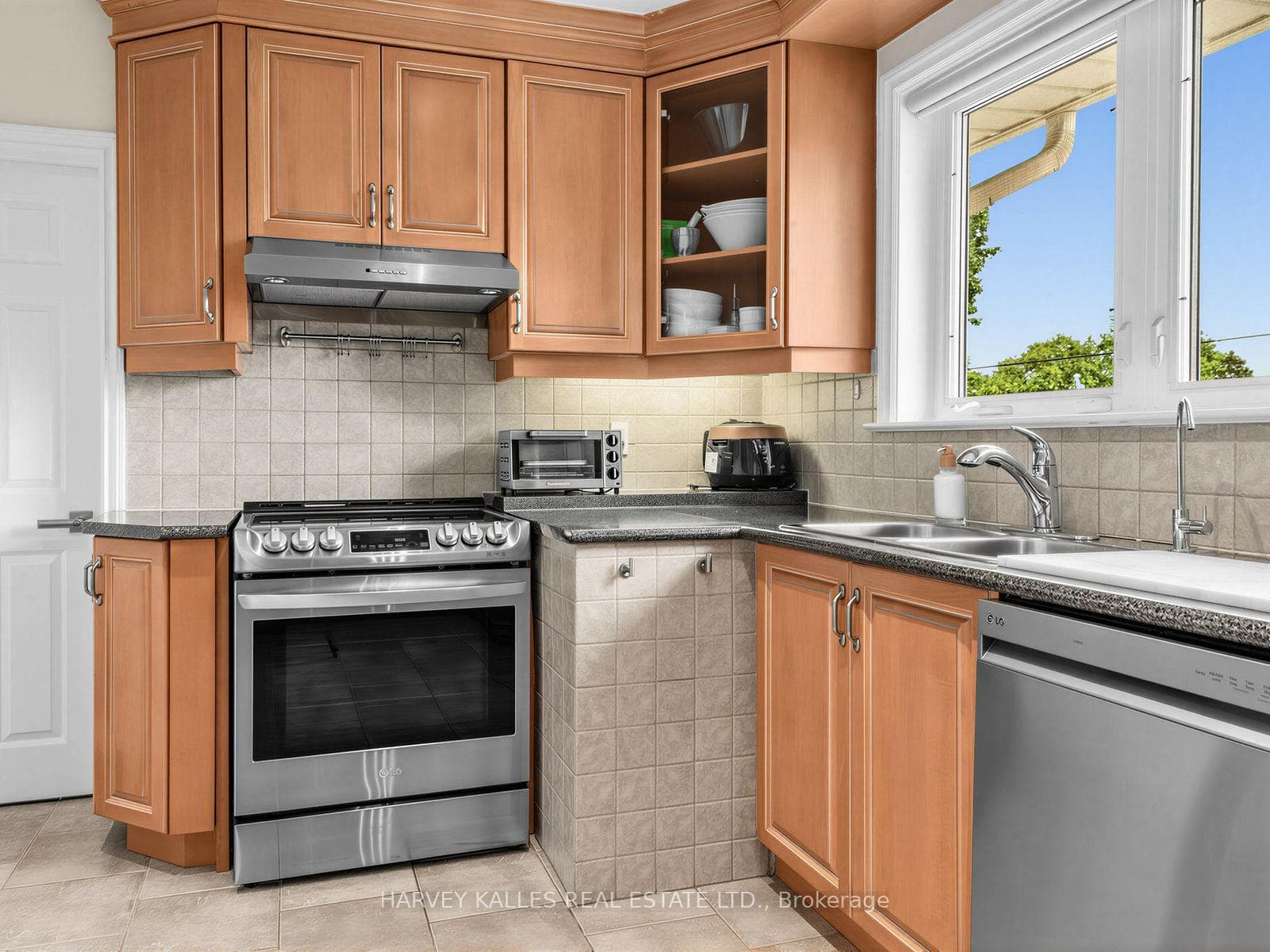 Kitchen with Stainless Steel Appliances