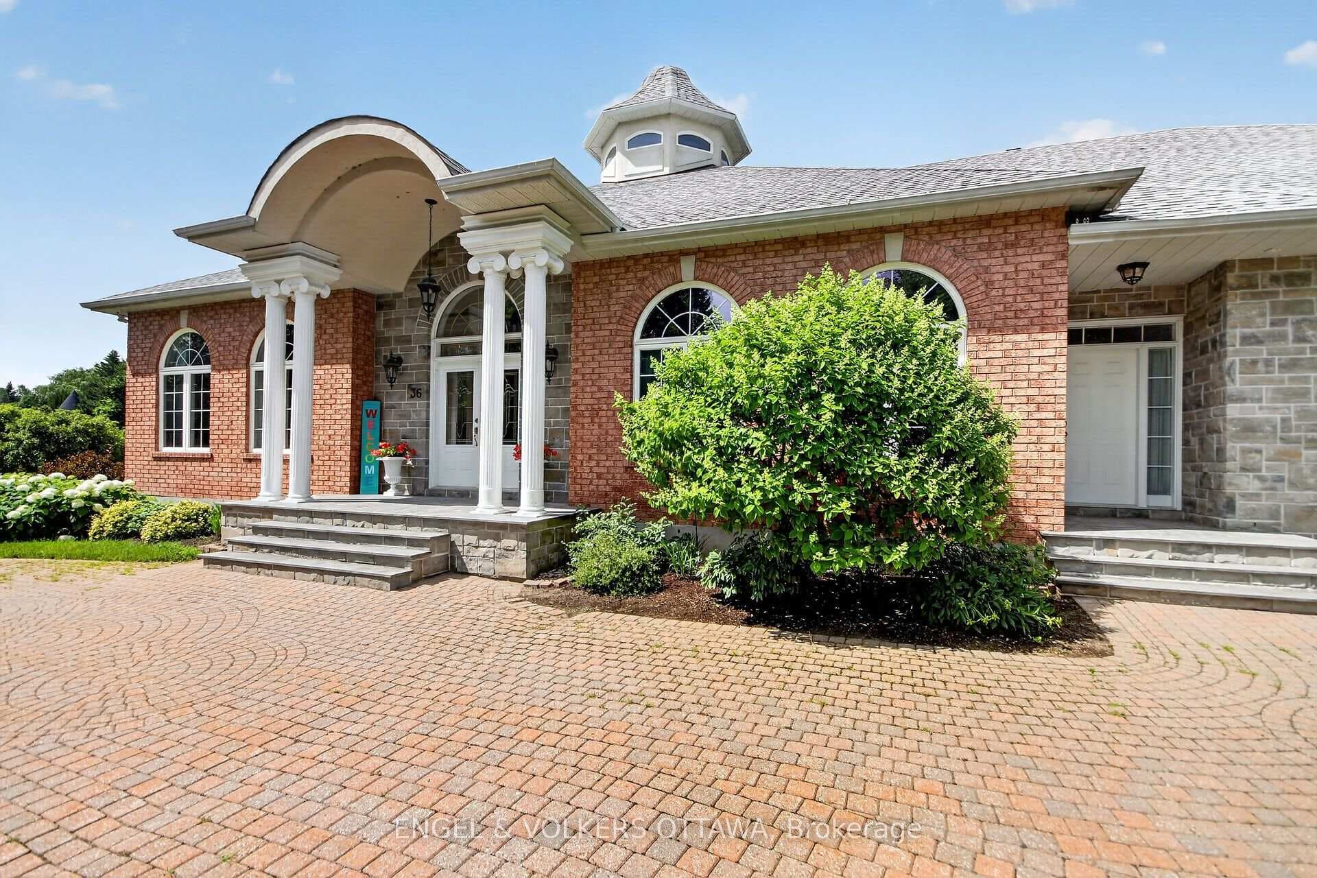 A second entrance