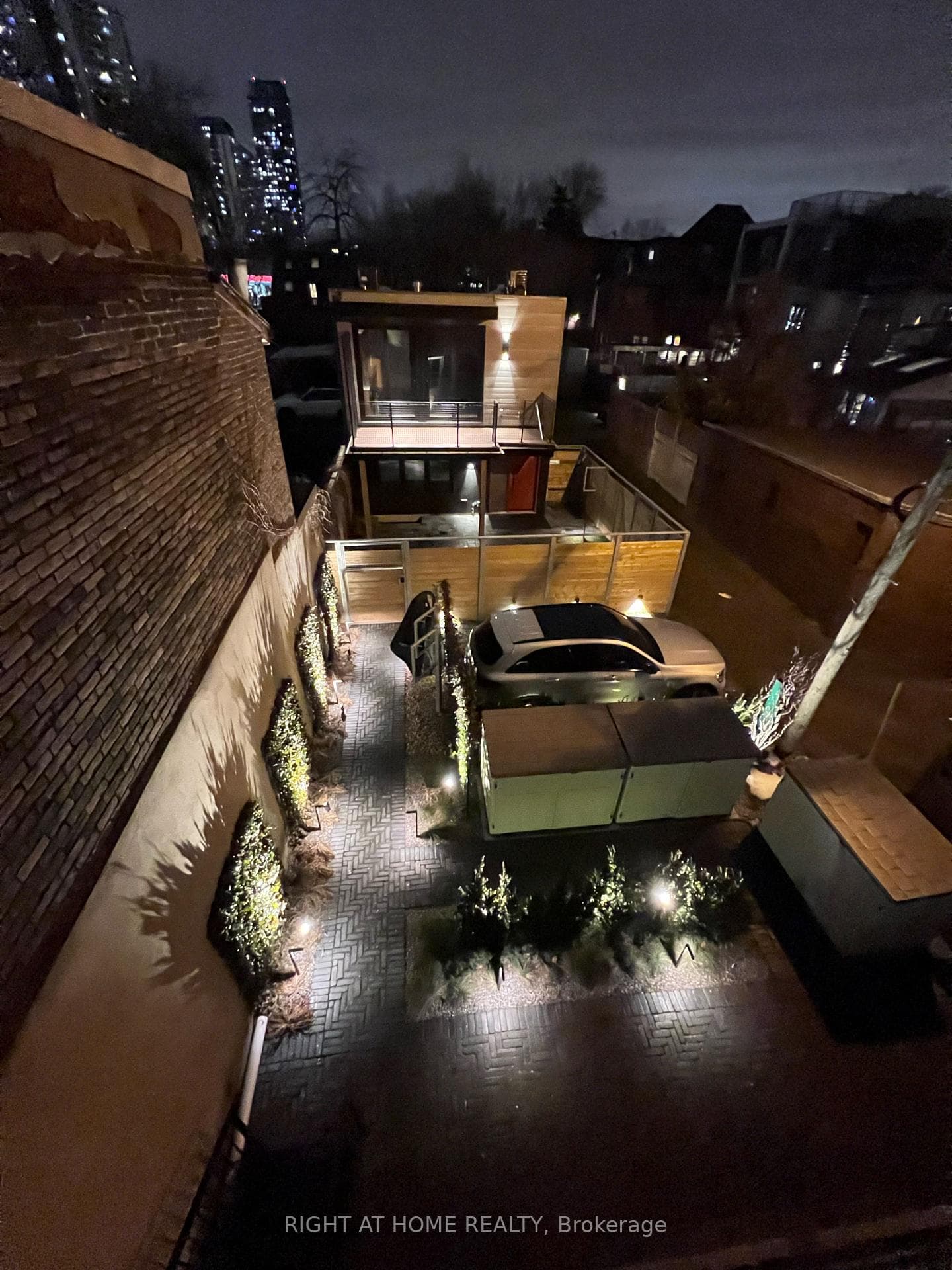 Rear - Night View