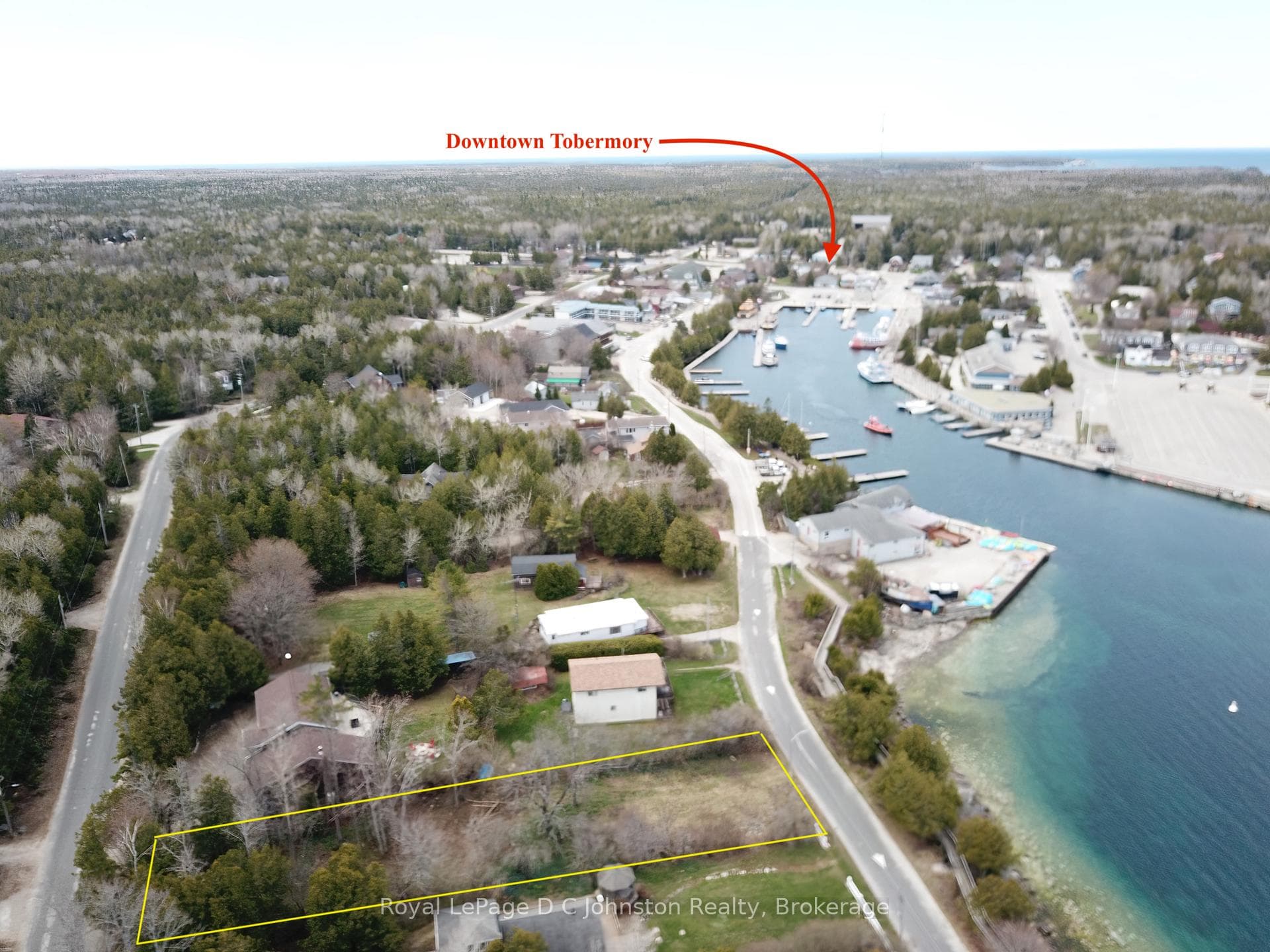Approximate property lines