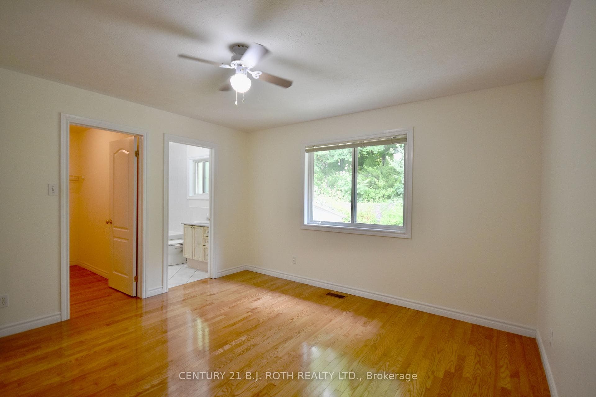 Main floor primary bedroom