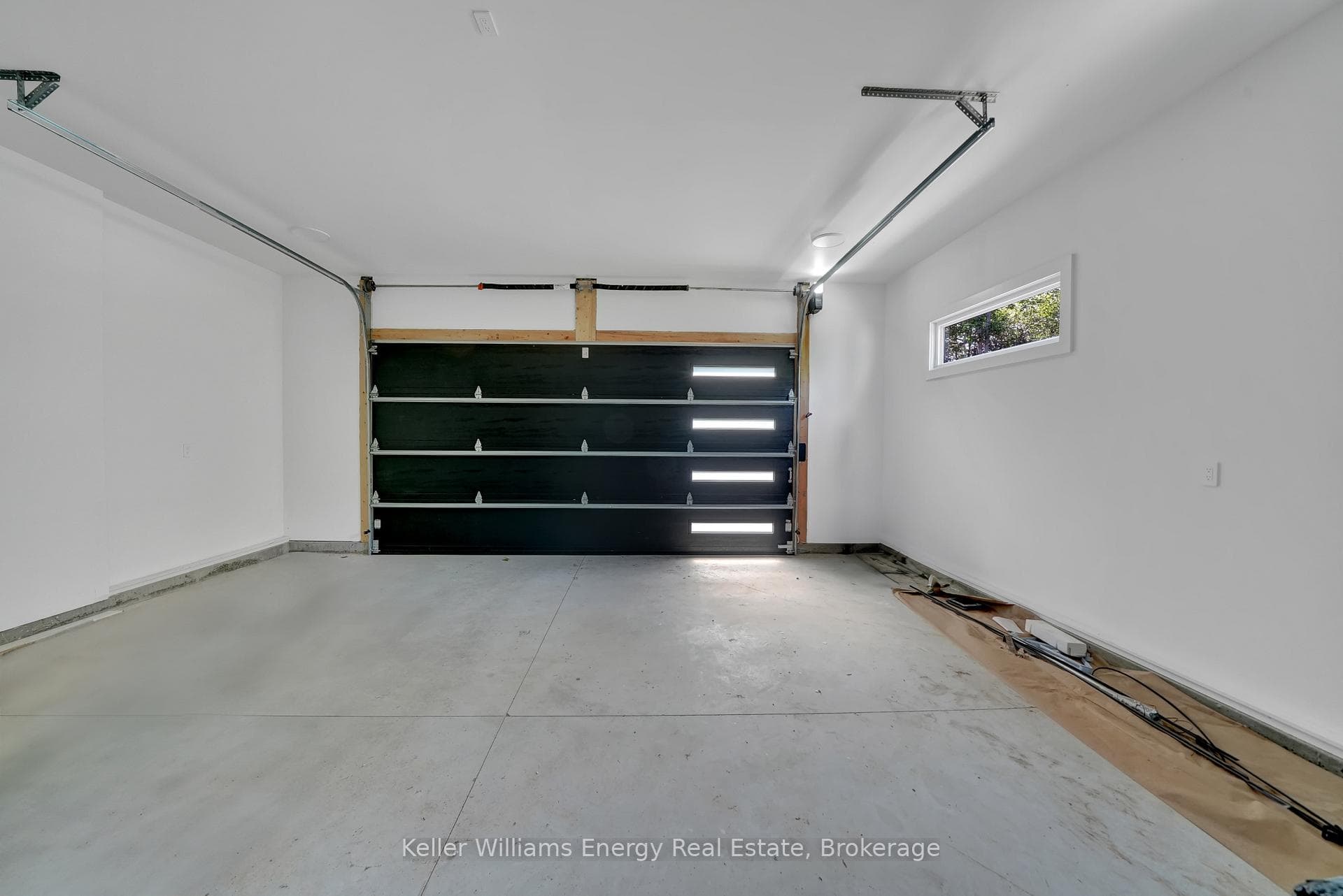 insulated, drywalled and painted garage