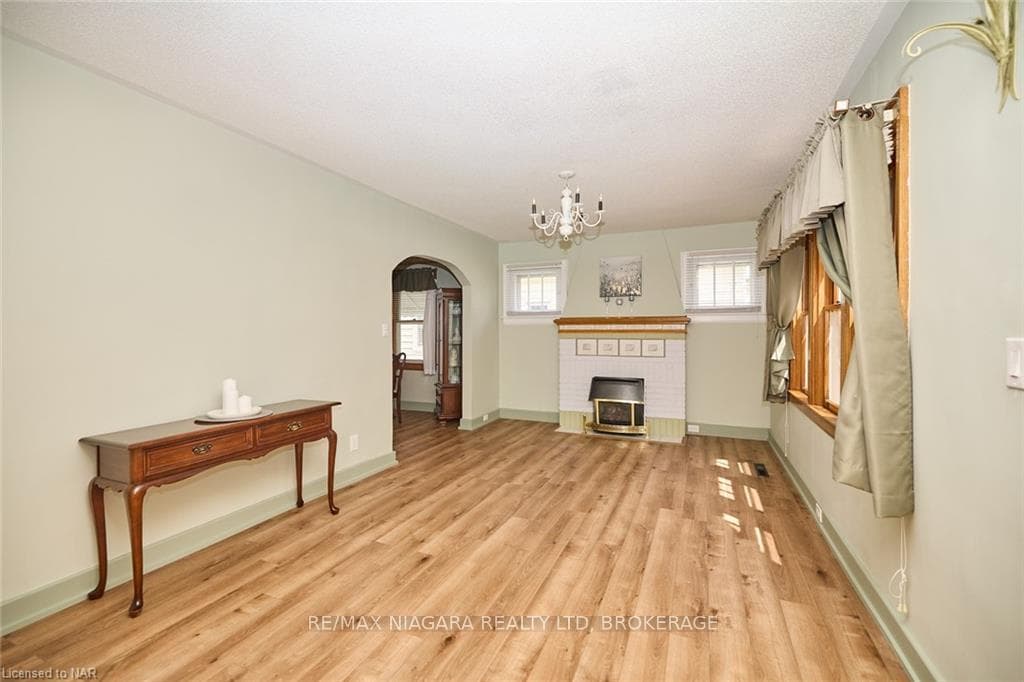 Living Room with Gas Fireplace