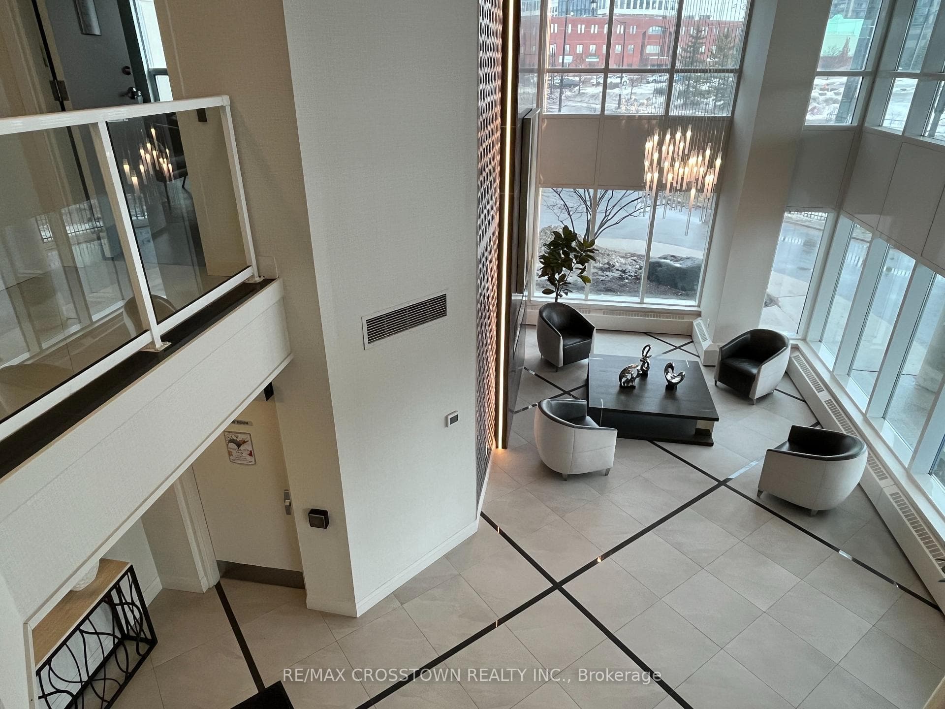 Lobby view from 2nd floor