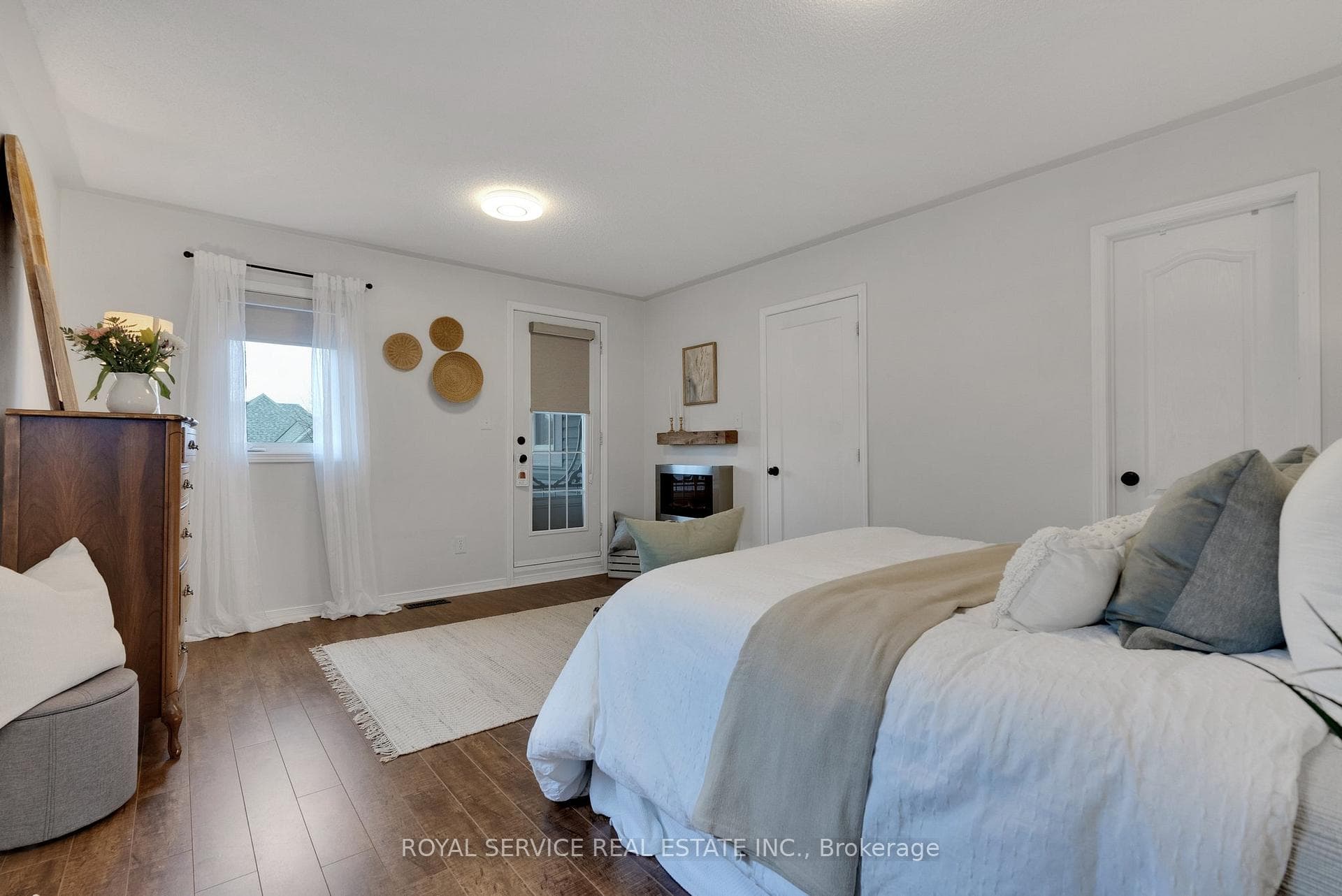 Primary Bdrm with walkout to Balcony