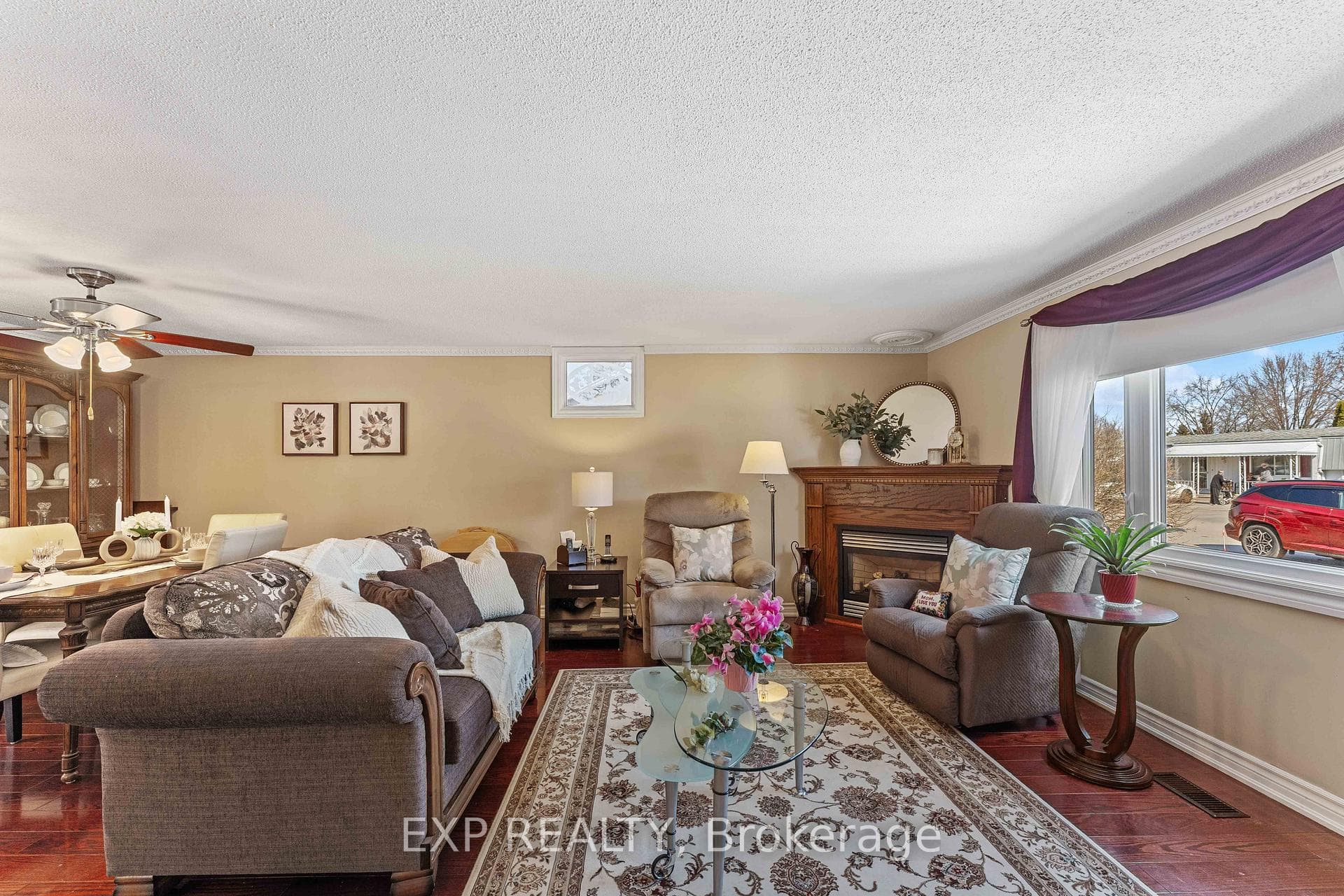 Large open concept living room