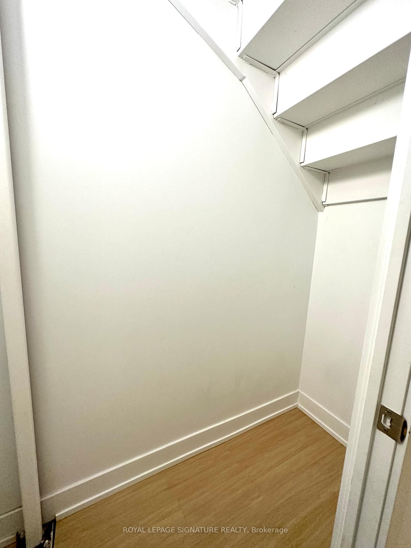 Main Floor - storage under staircase