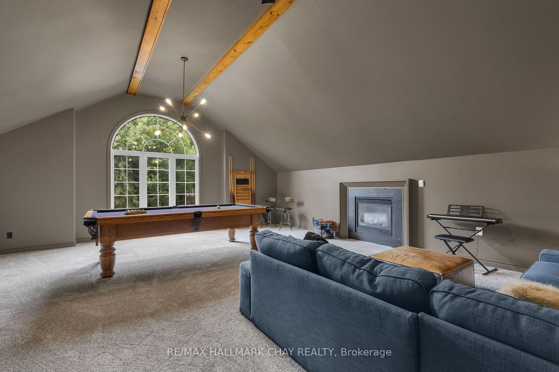 Upper Loft (above the garage) Extra Height