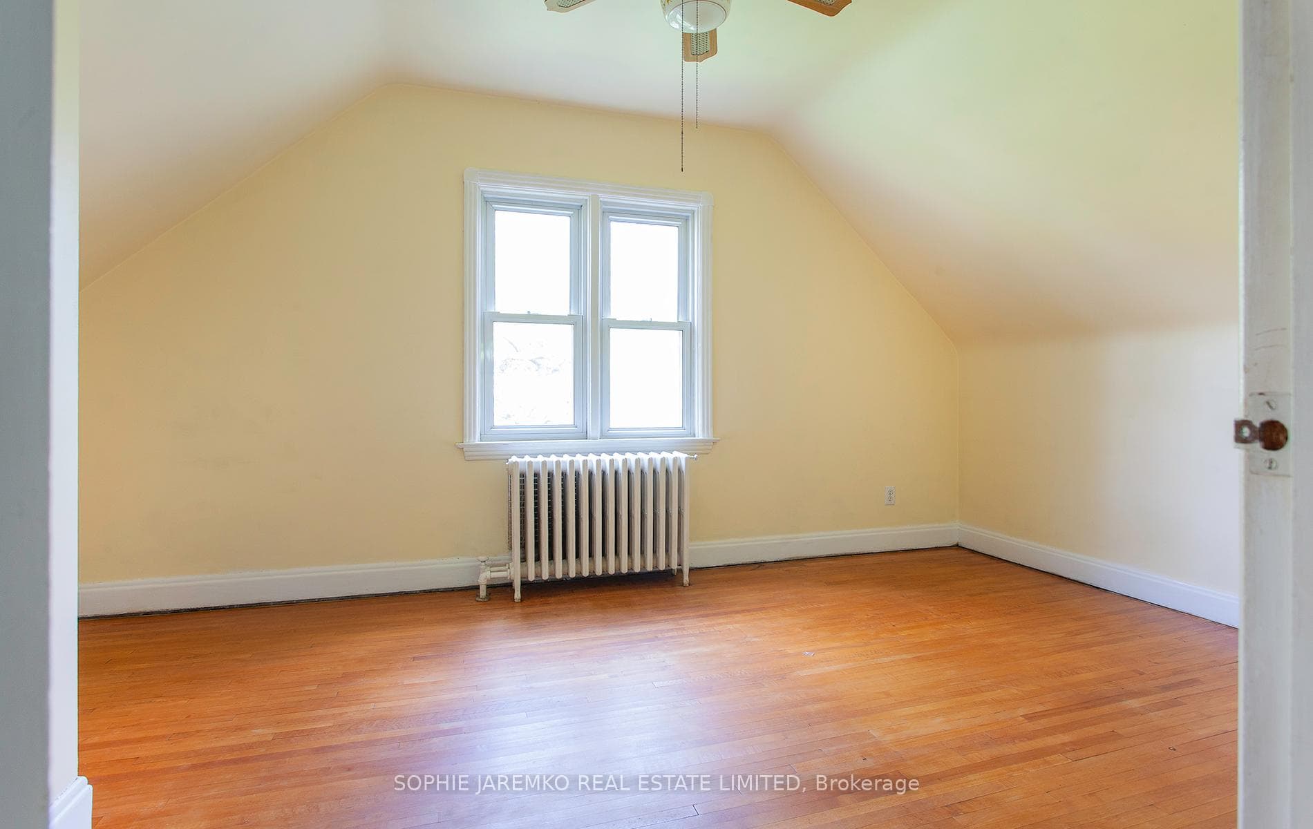 2nd BR with a north facing window.