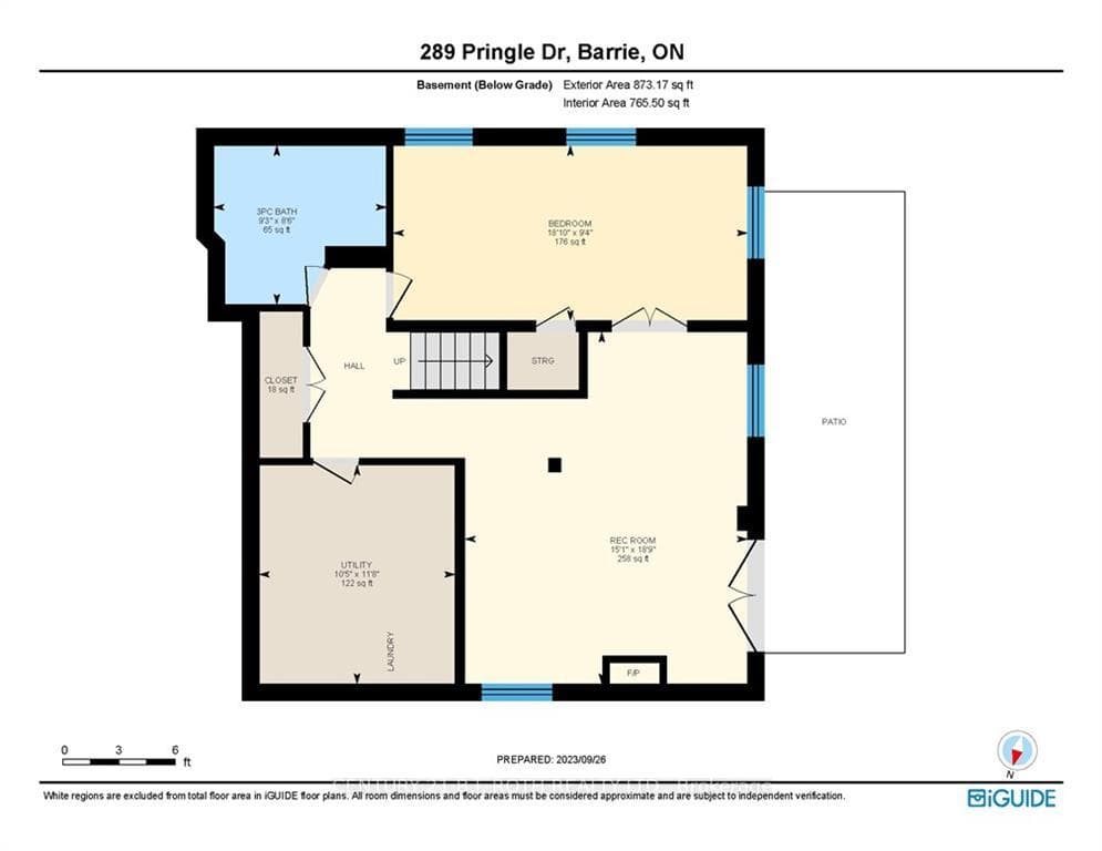 Lower level Floor Plan