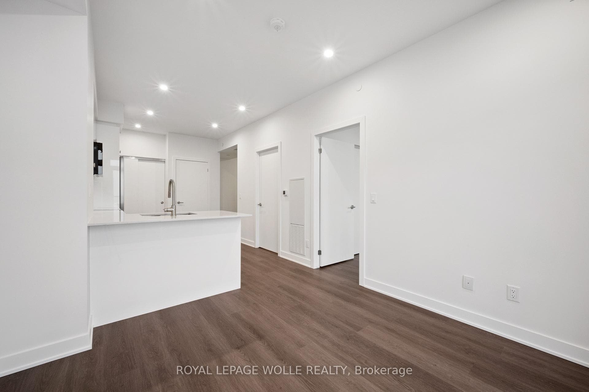 Kitchen & Living Room
