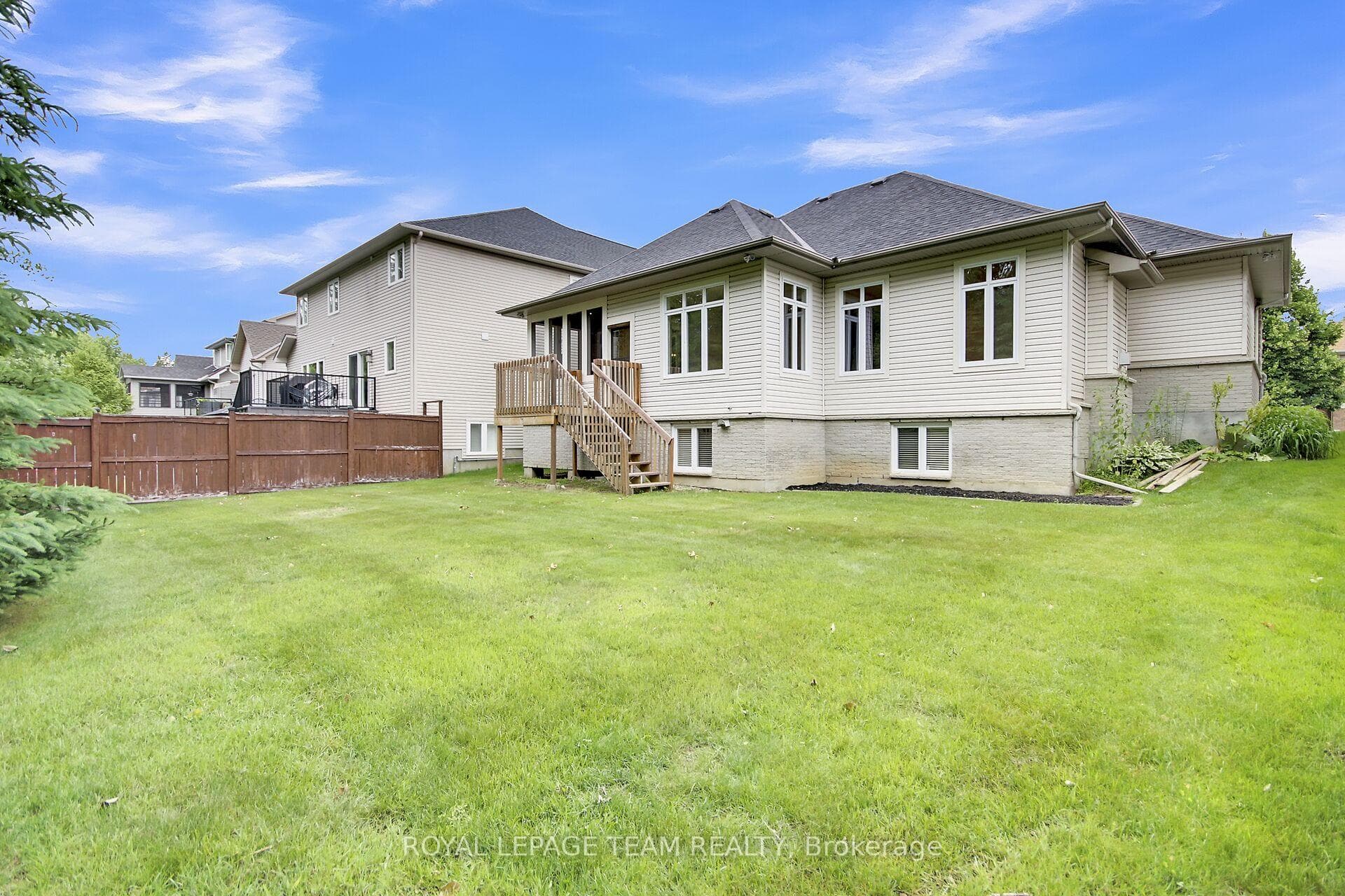 Incredibly spacious backyard