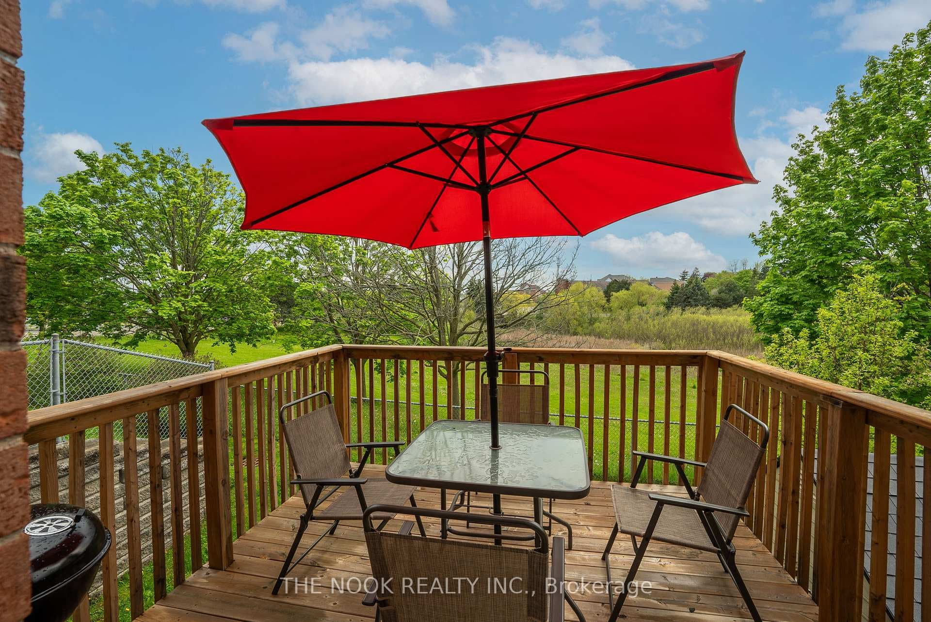 Deck Ravine View