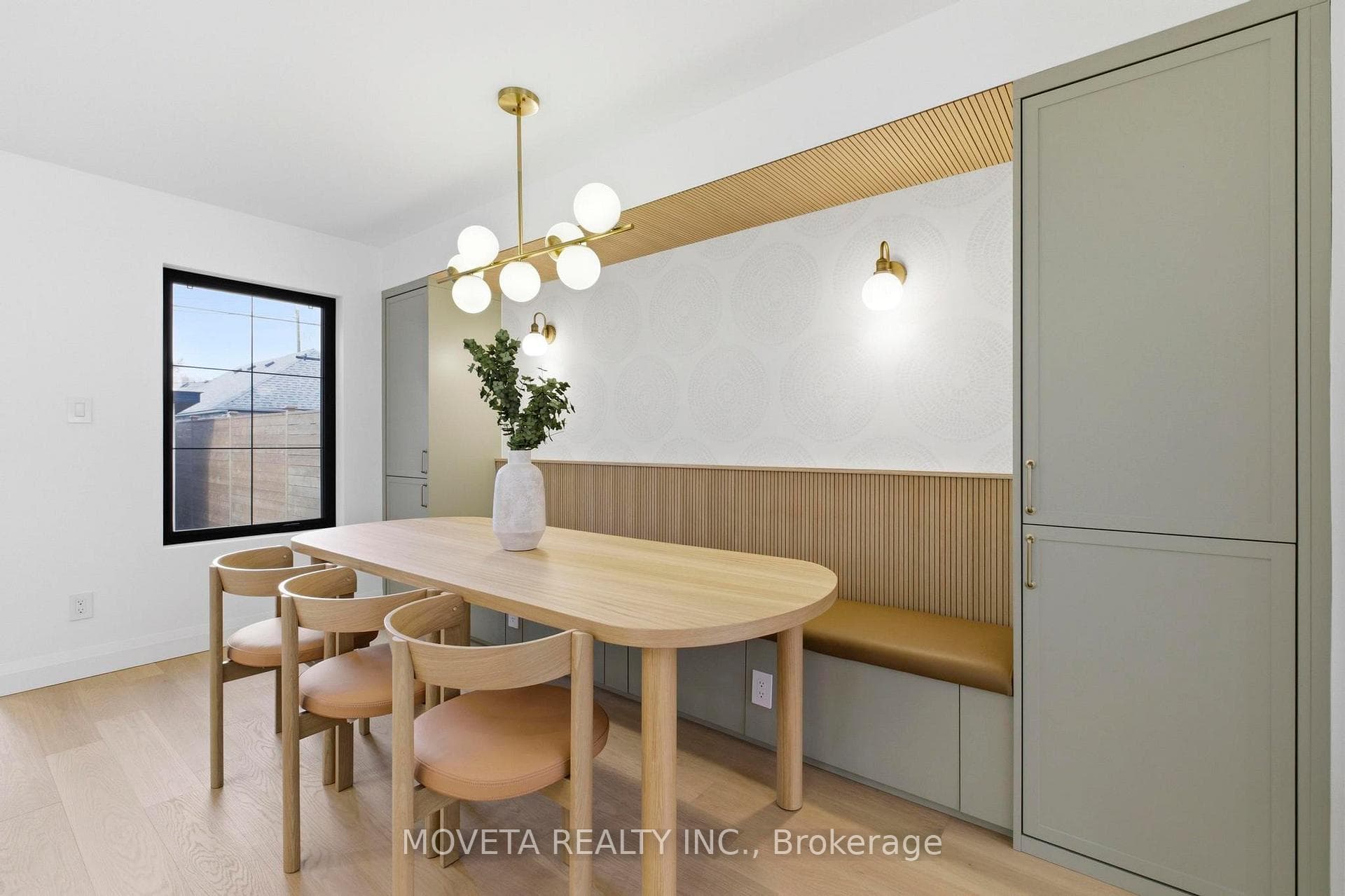 Custom Dining Banquet with built in storage