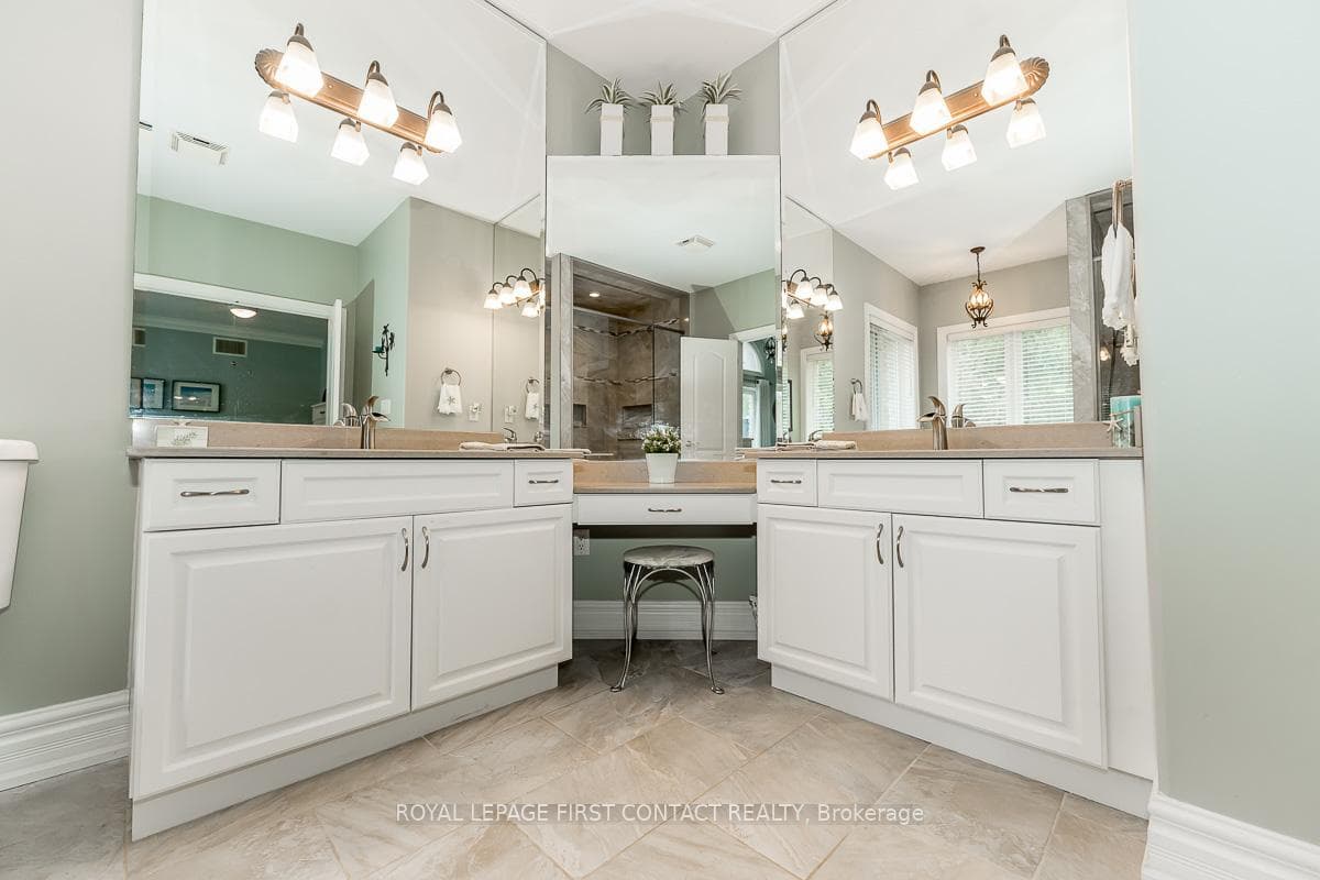 Double Vanity in Primary Bedroom