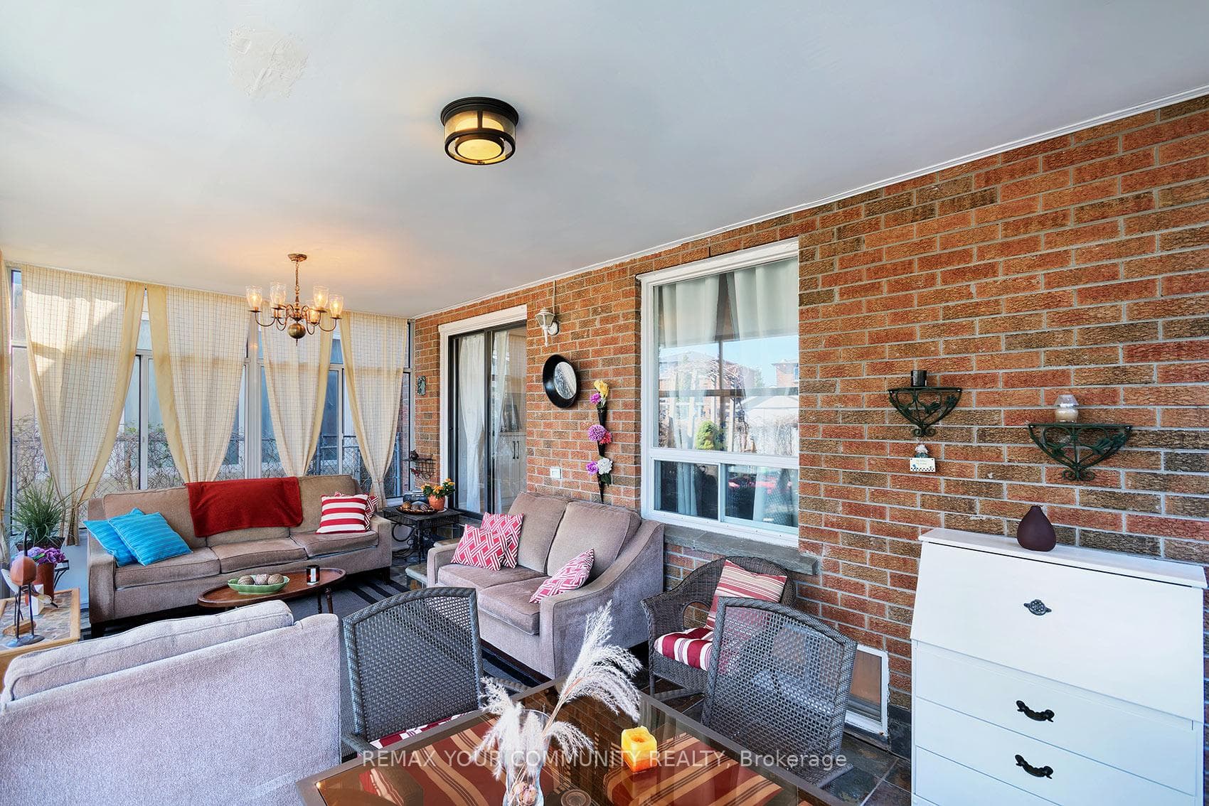 Sunroom with Floor-to Ceiling Windows
