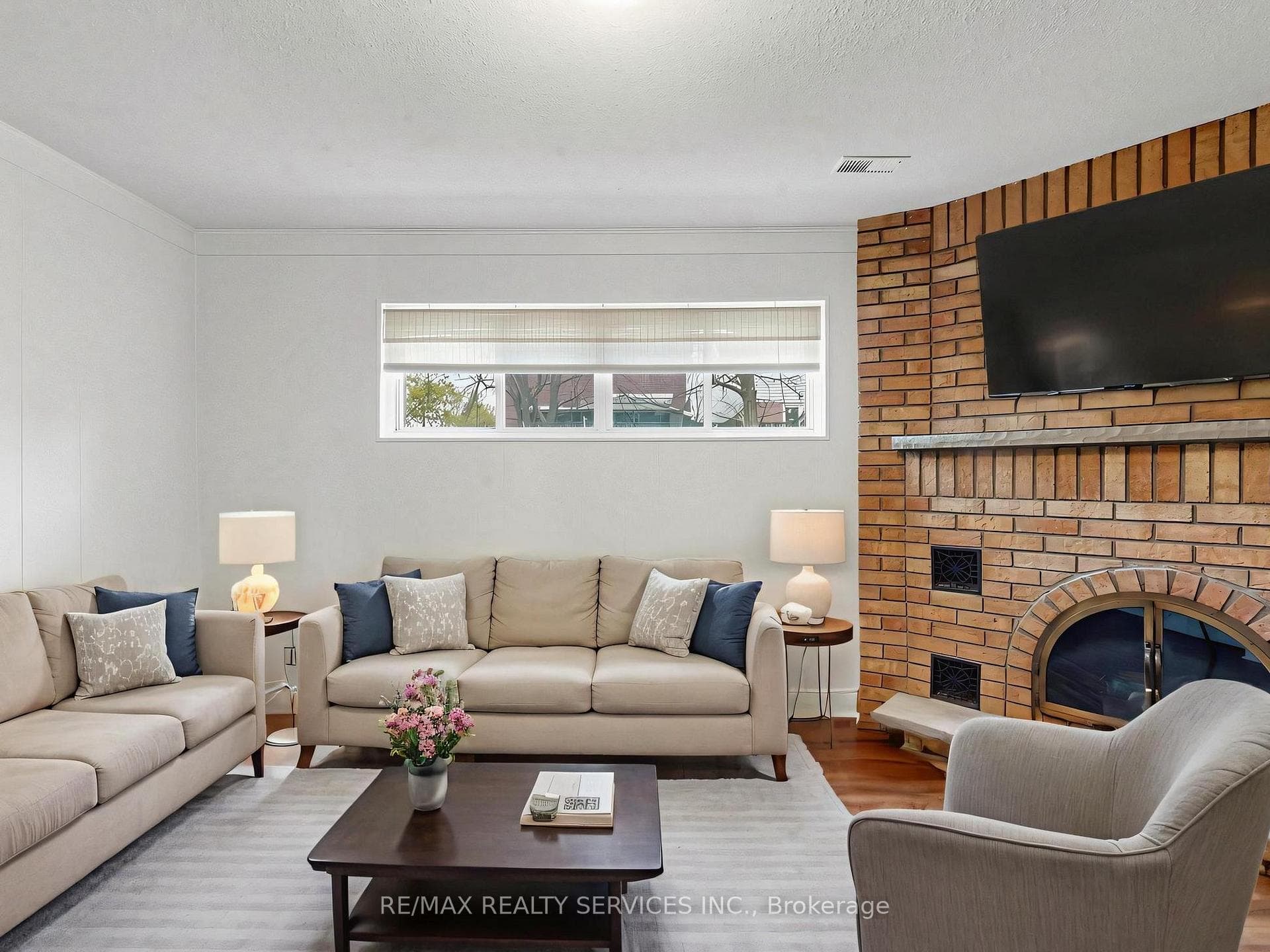 Virtually Staged-Family Room