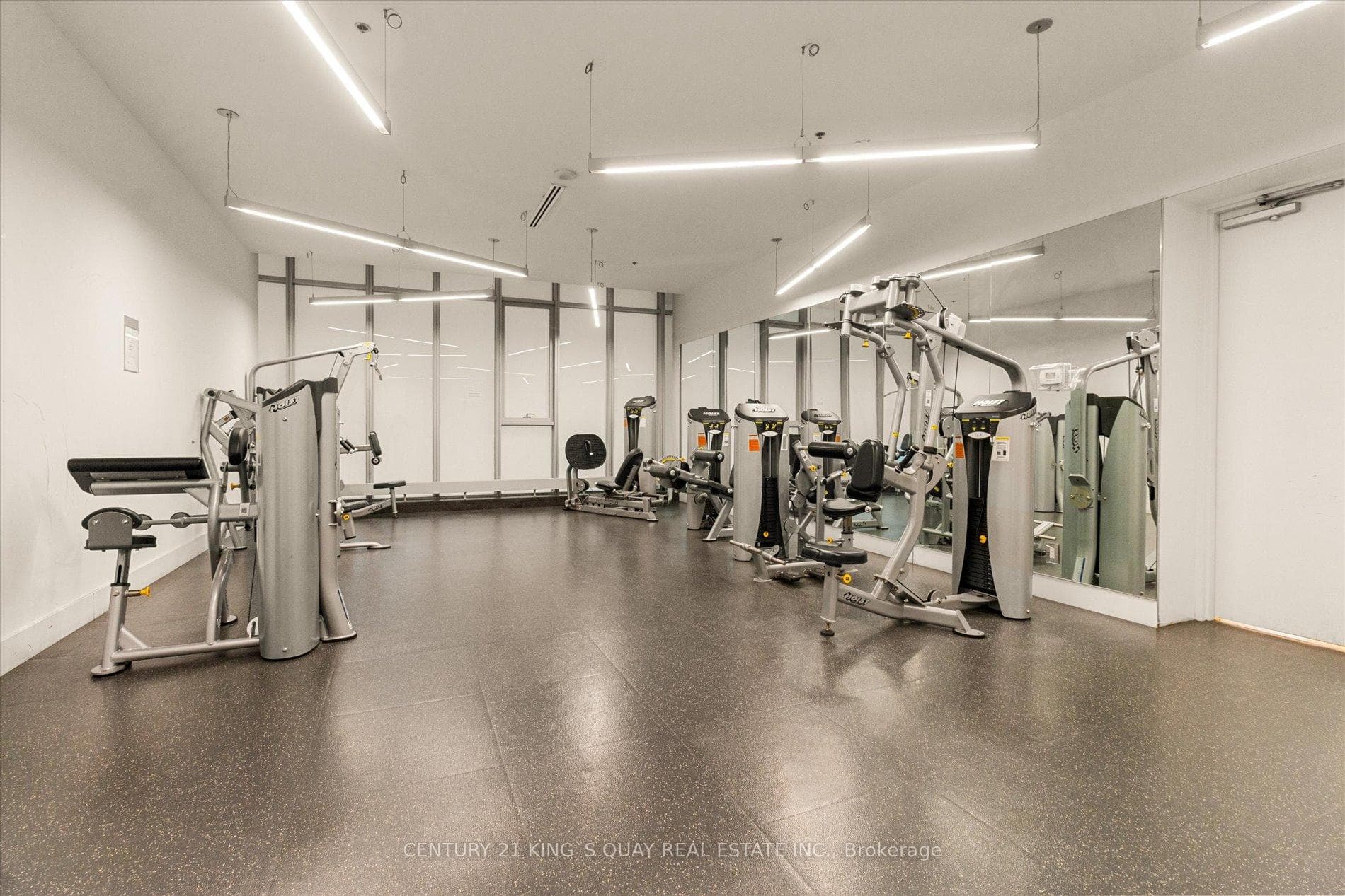 MEZZANINE LEVEL-GYM AND FITNESS AREA