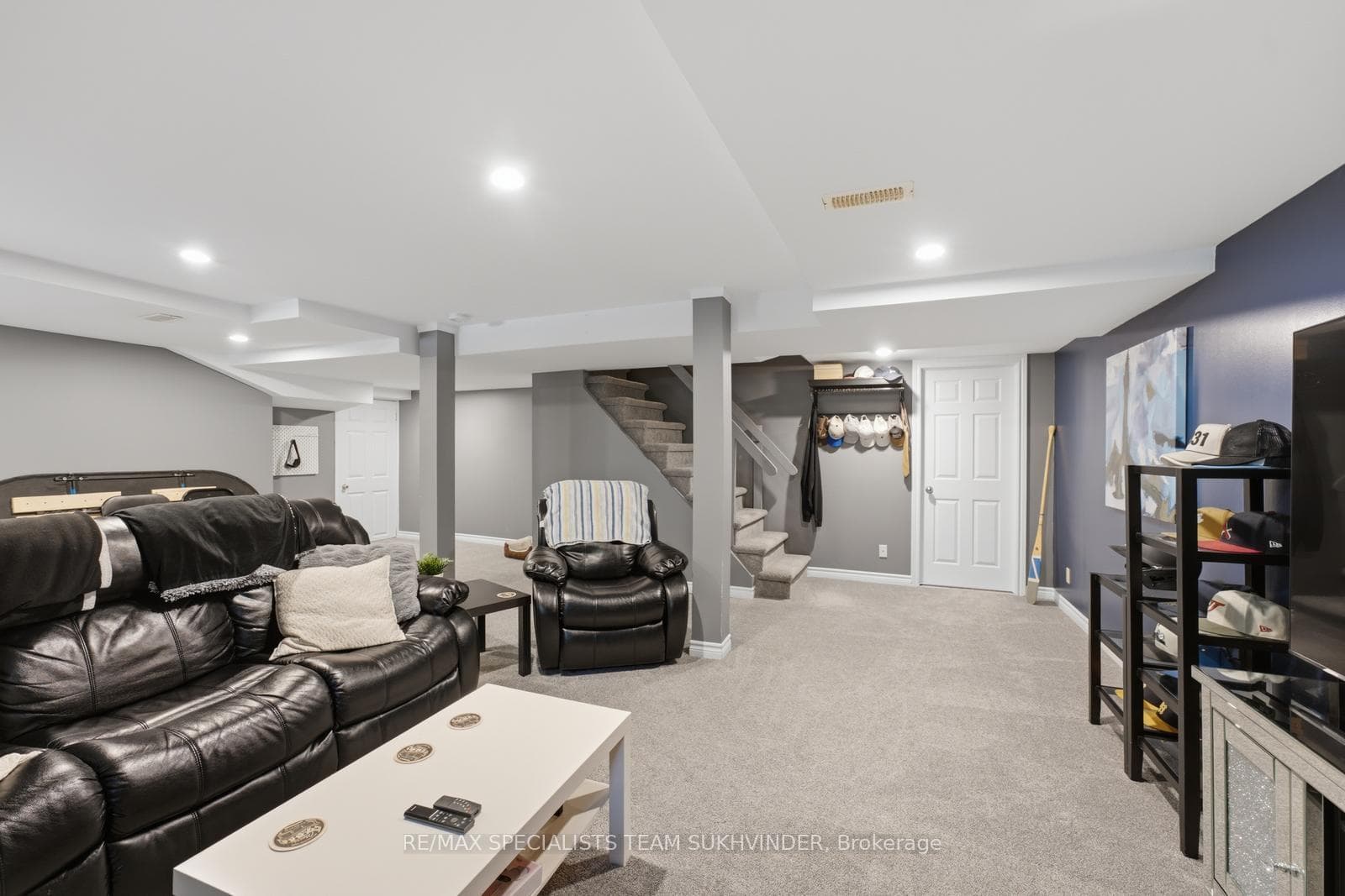 Basement Living Area
