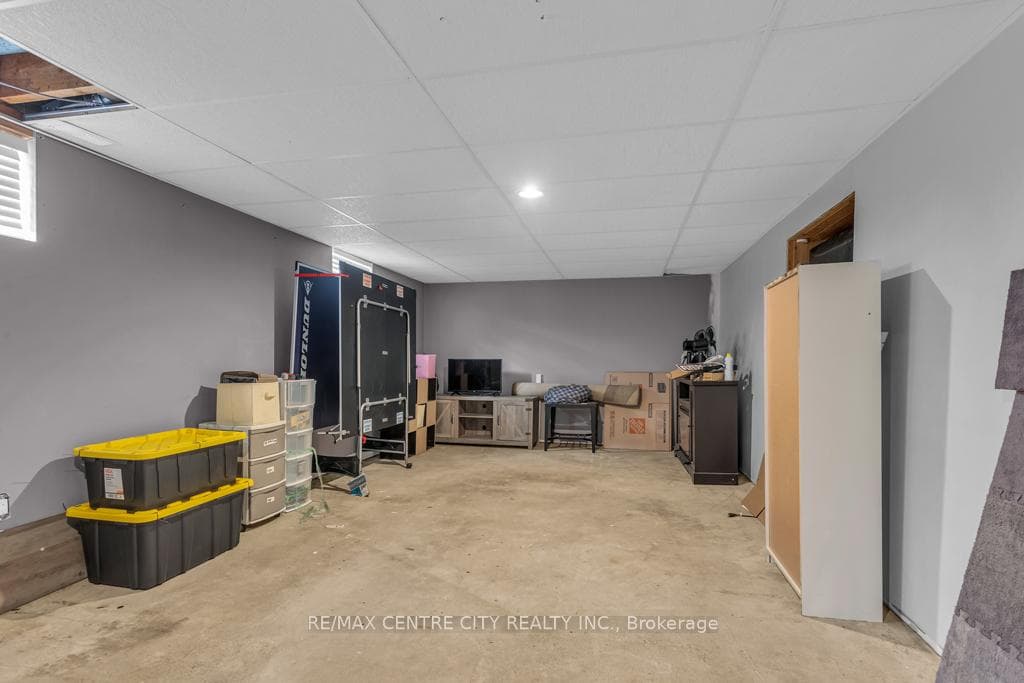 Basement Just Waiting for Your Choice of Flooring