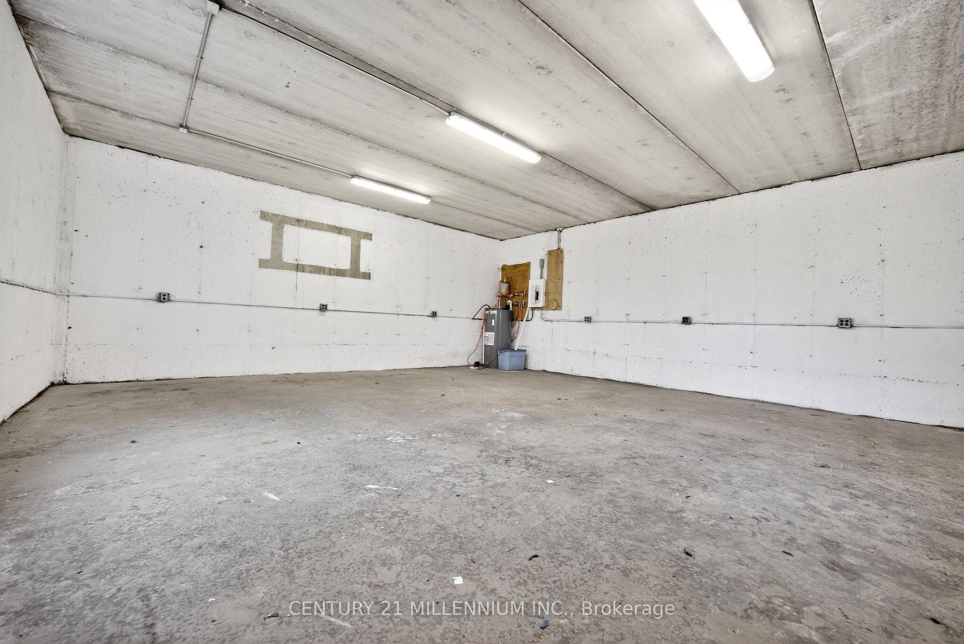 24 x 24 room under the garage with in-floor heat