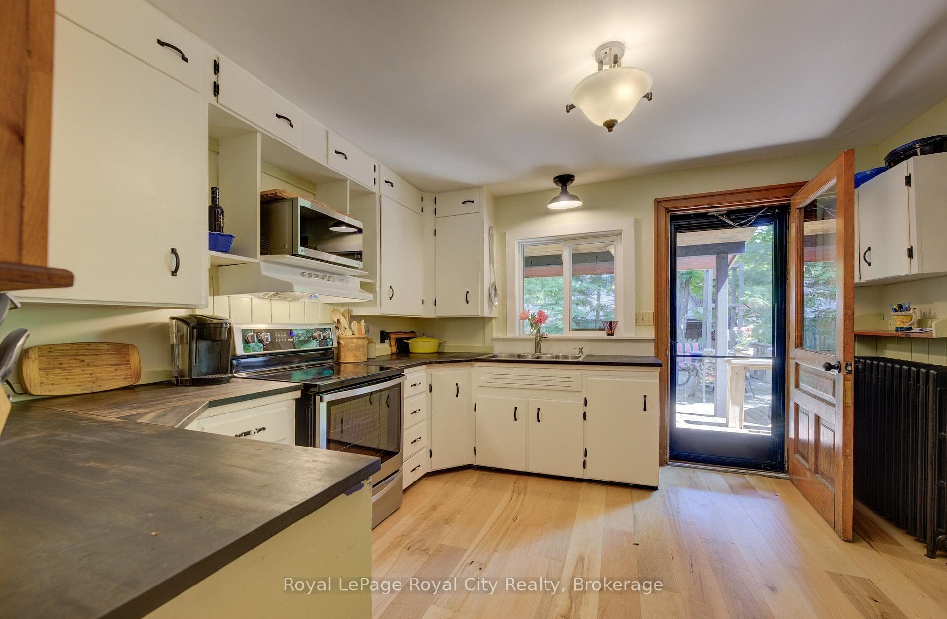 Kitchen Walkout to Covered Porch