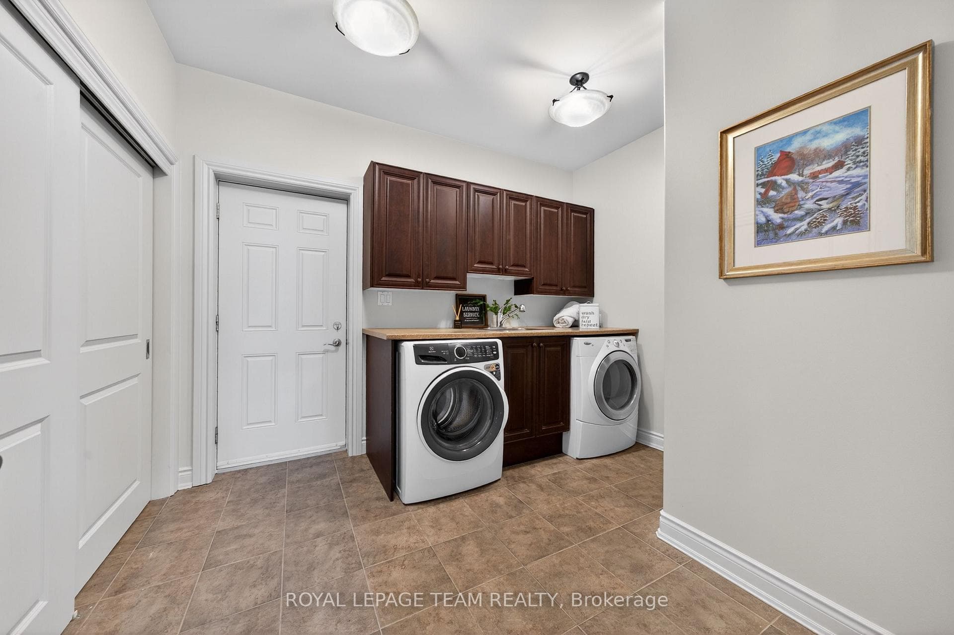 Main level laundry