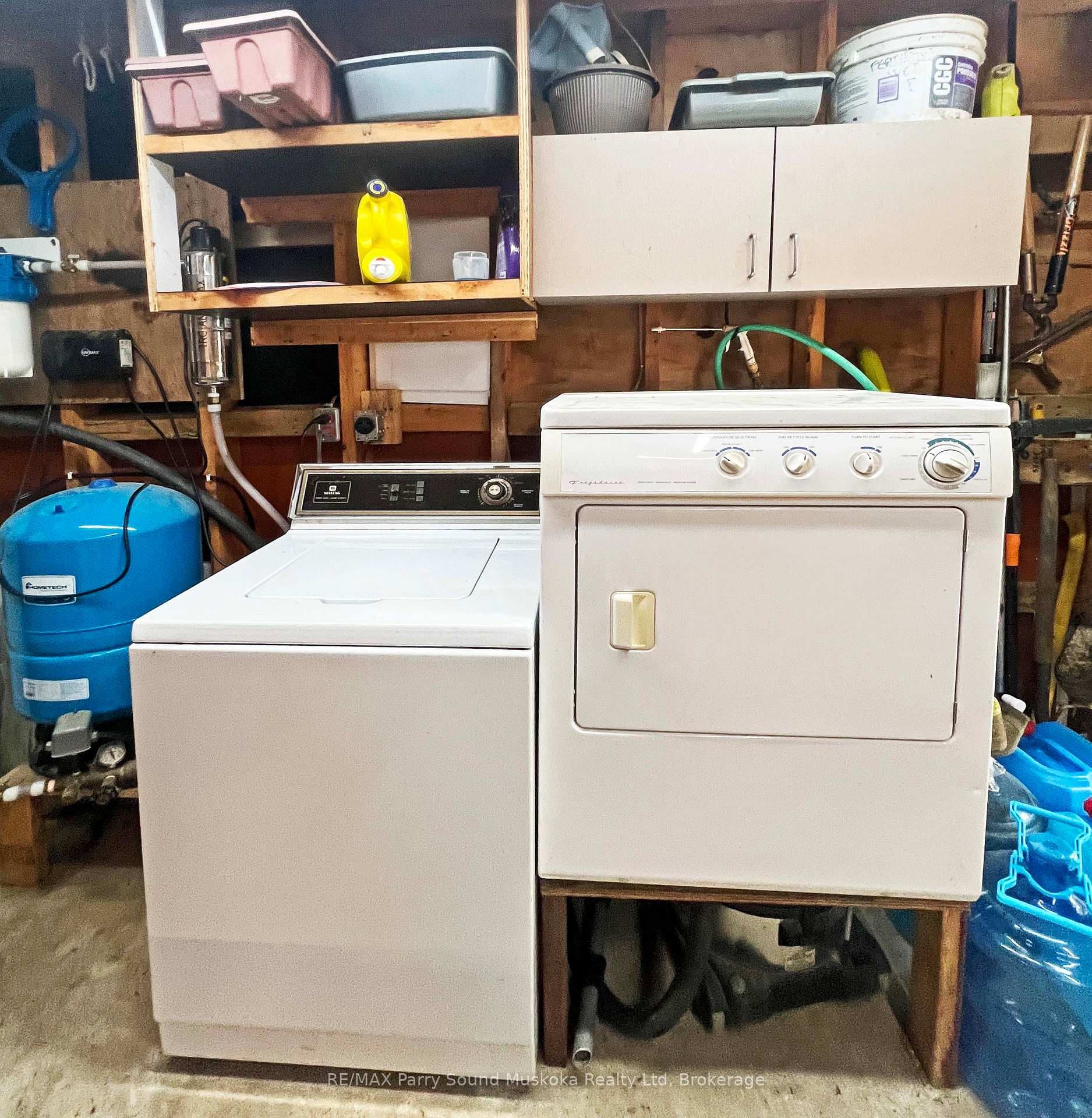 Laundry in Garage/shop