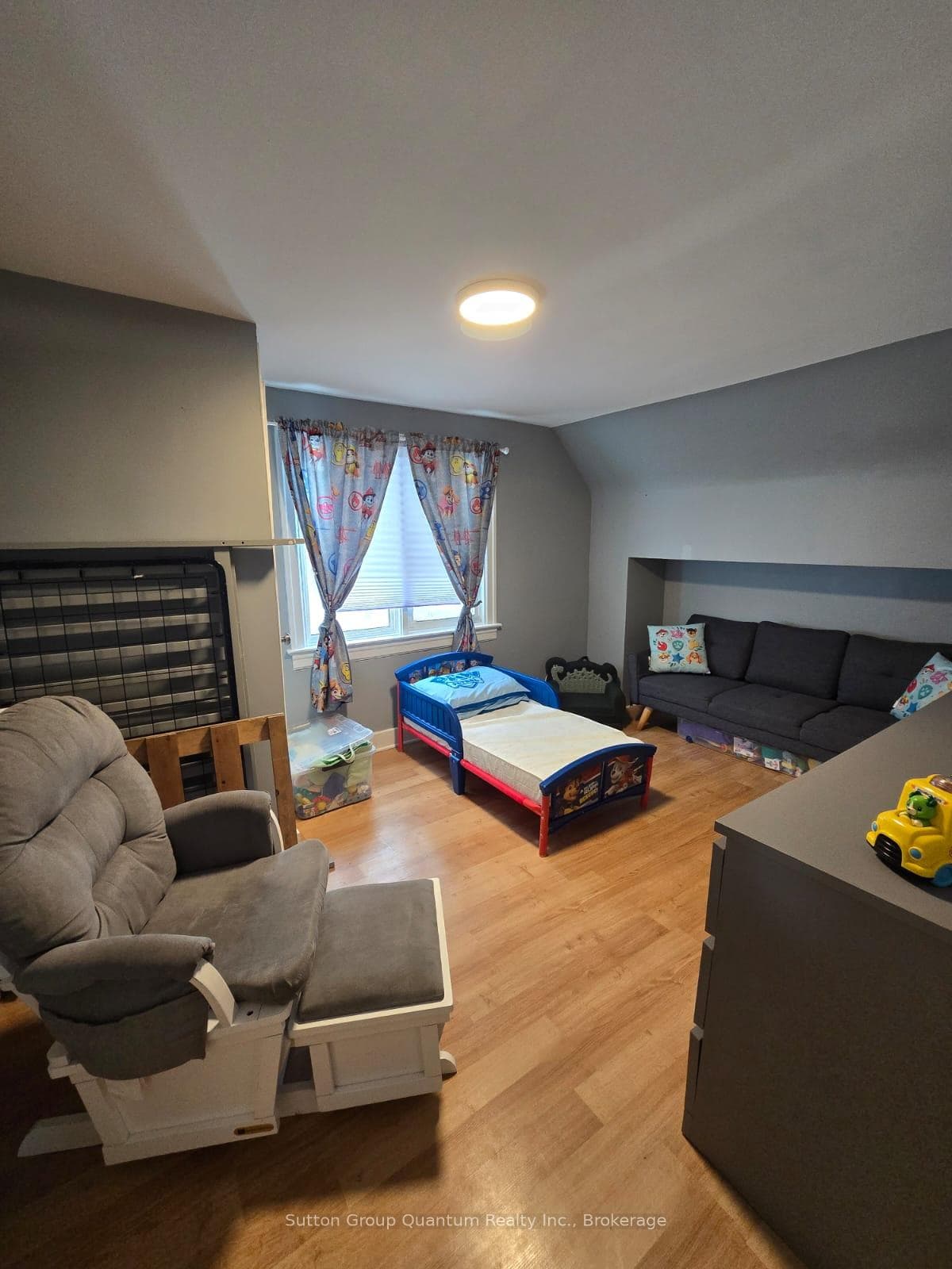 Upper Living Room Used as Bdrm (Current)