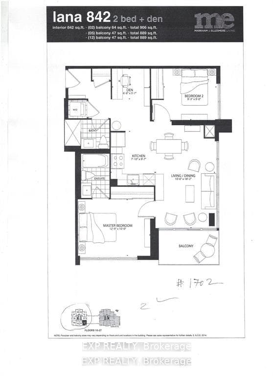 30 Meadowglen Place Unit 1702 photo 24