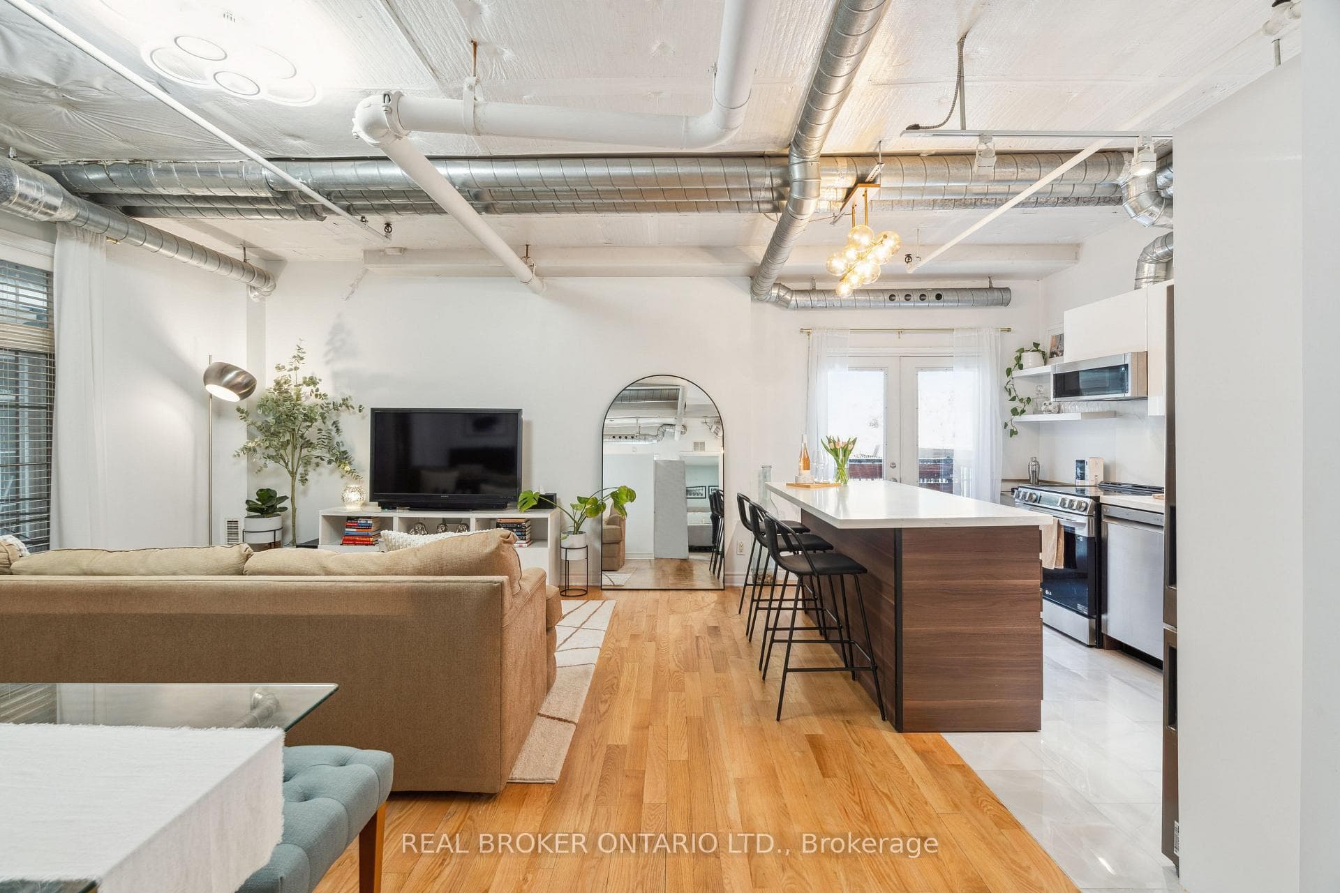 Open-concept Living Space