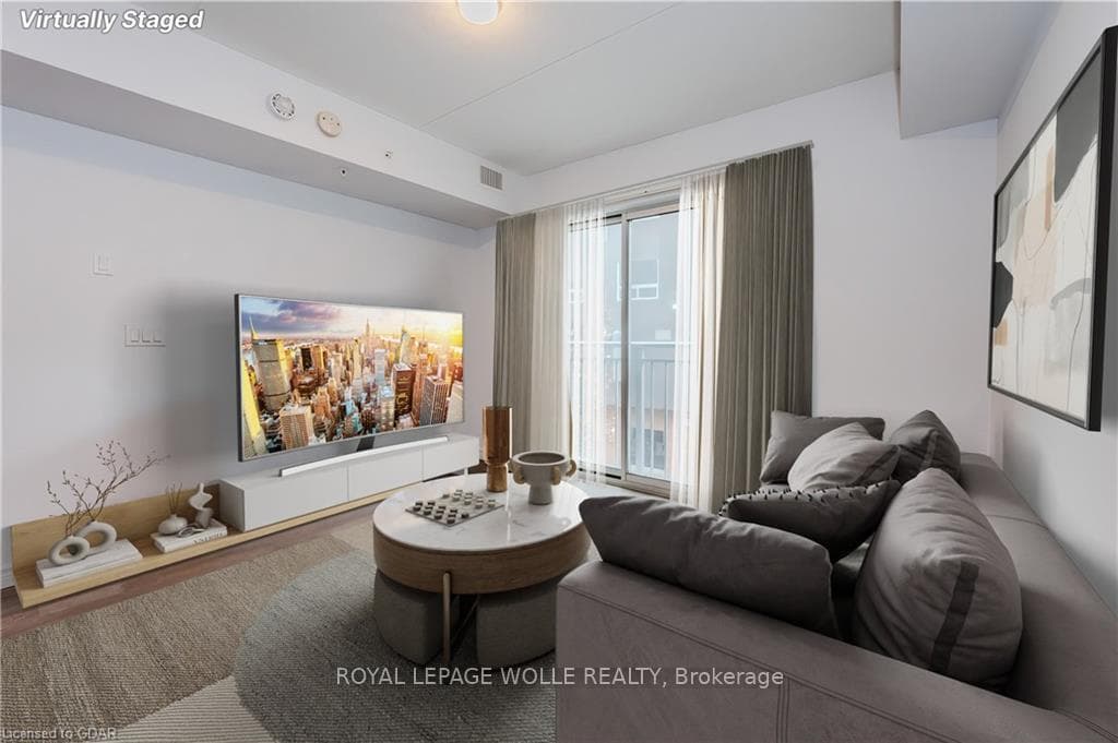 Living Room Virtually Staged