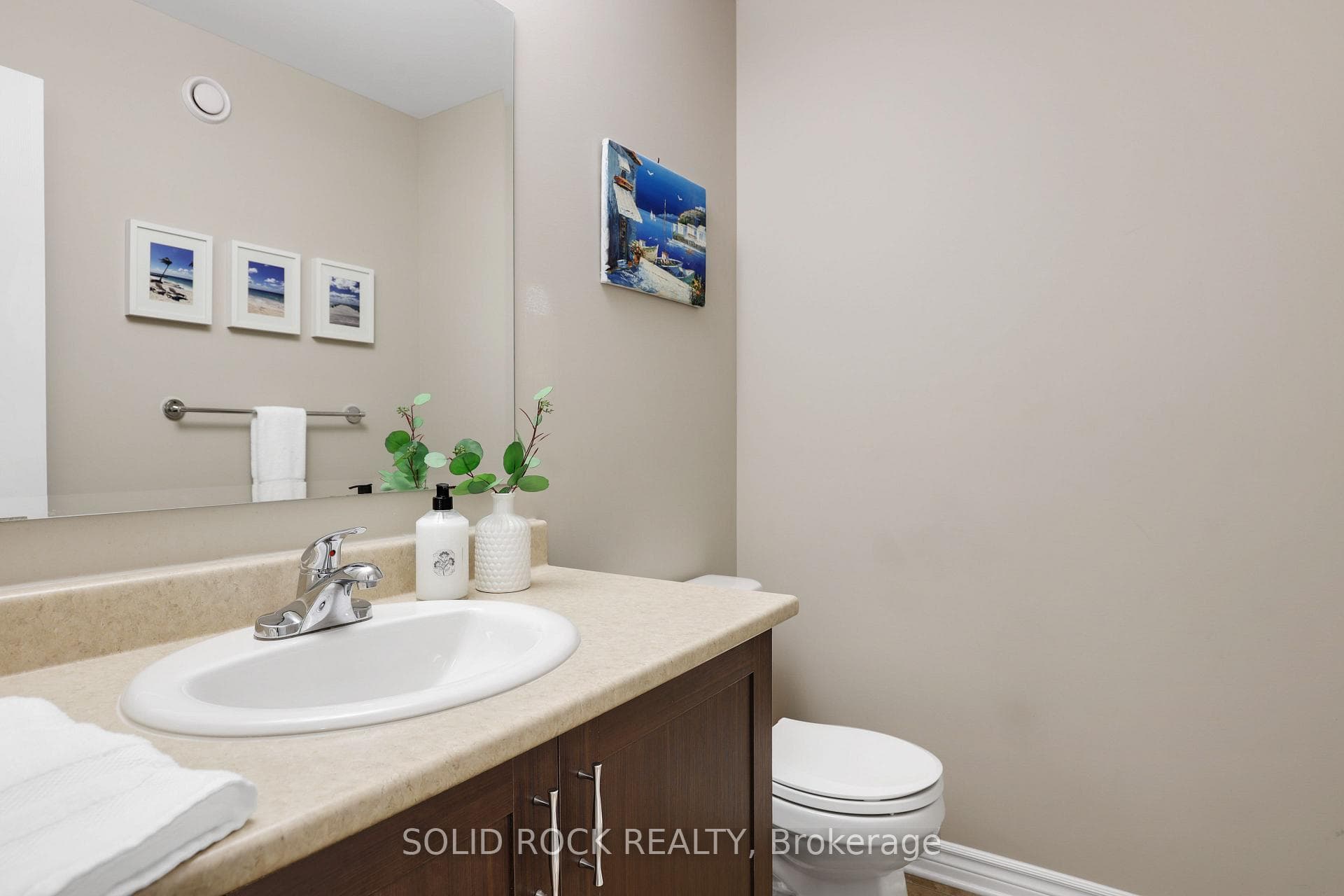 powder room on main level