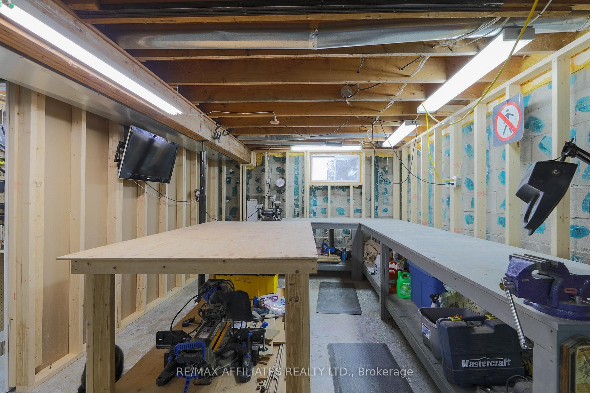 Basement Workshop Space
