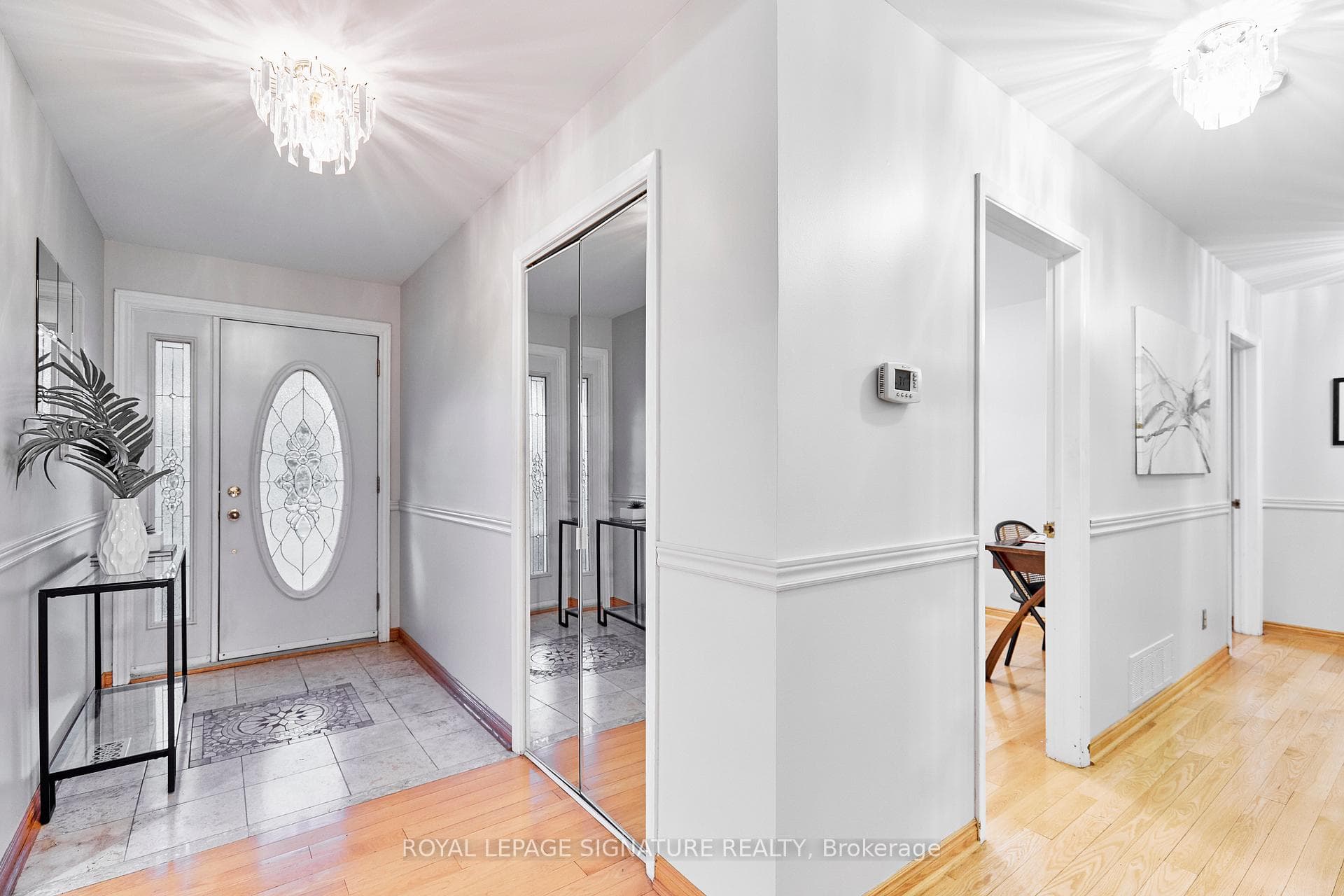 Large Mirrored Double Closet