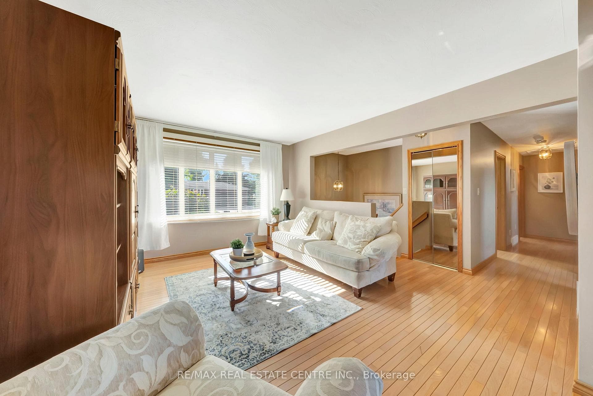 LARGE PICTURE WINDOW FOR TONS OF NATURAL LIGHT