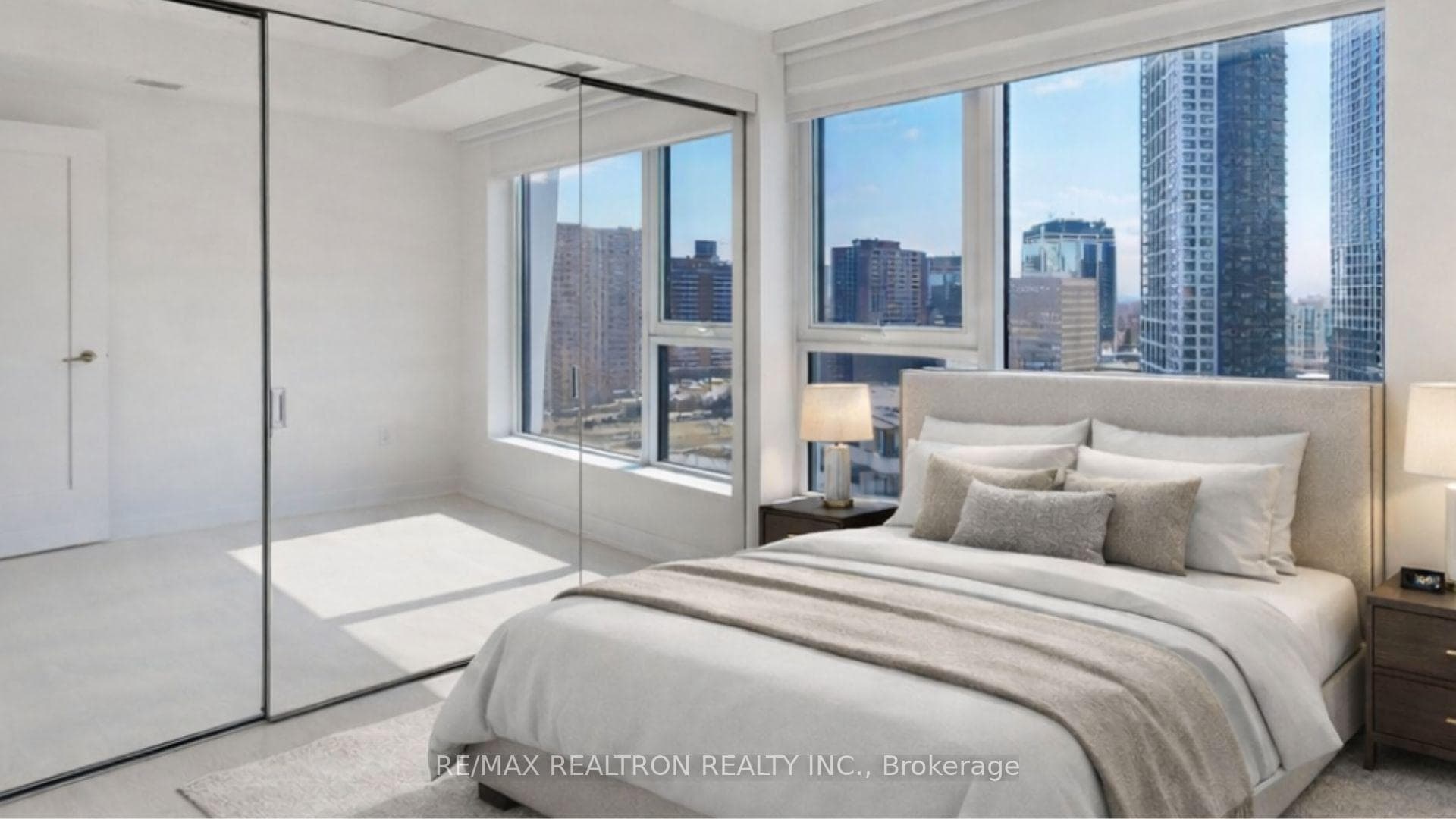 Virtually Staged 2nd Bedroom